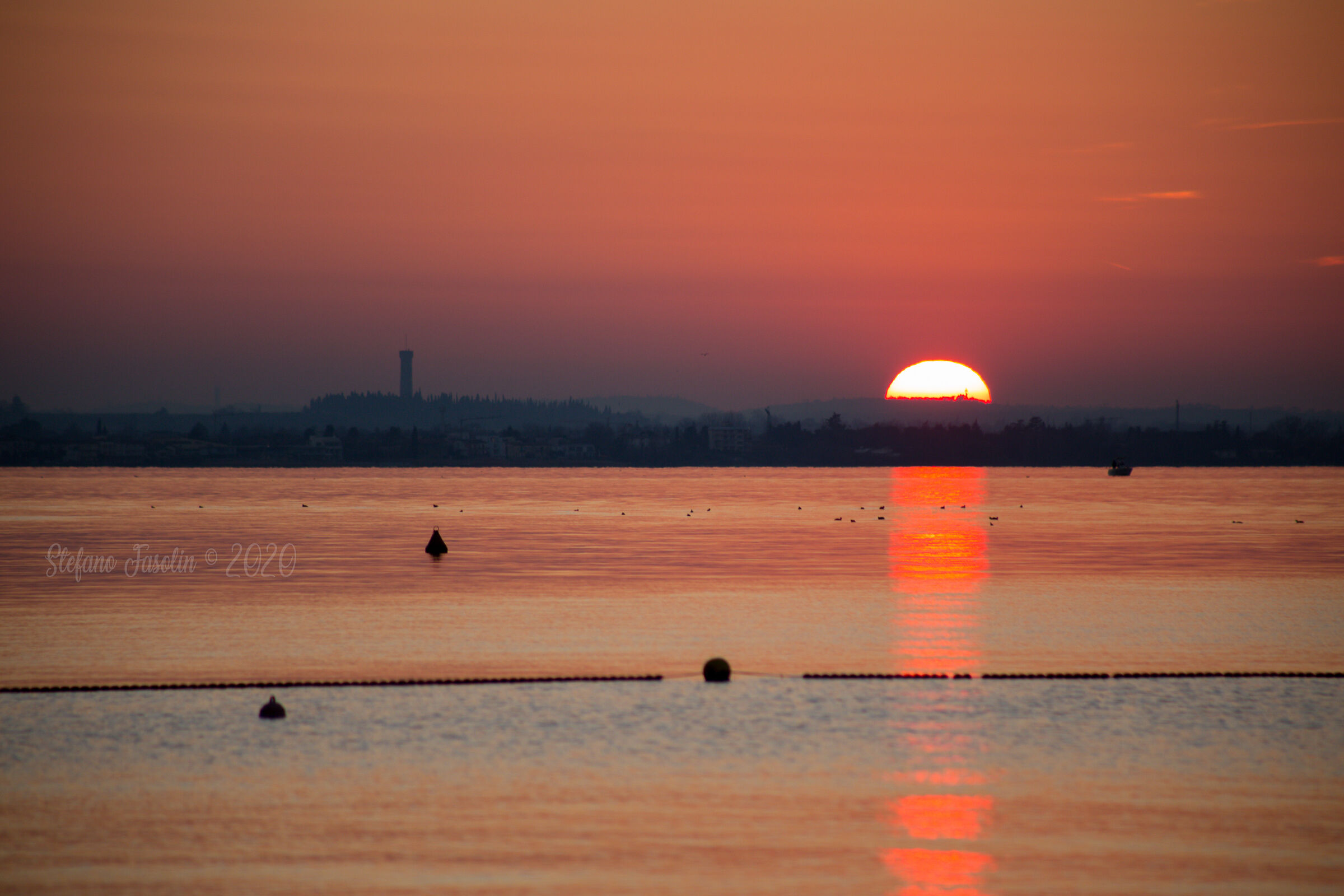 Blood red on St. Martin of the Battle