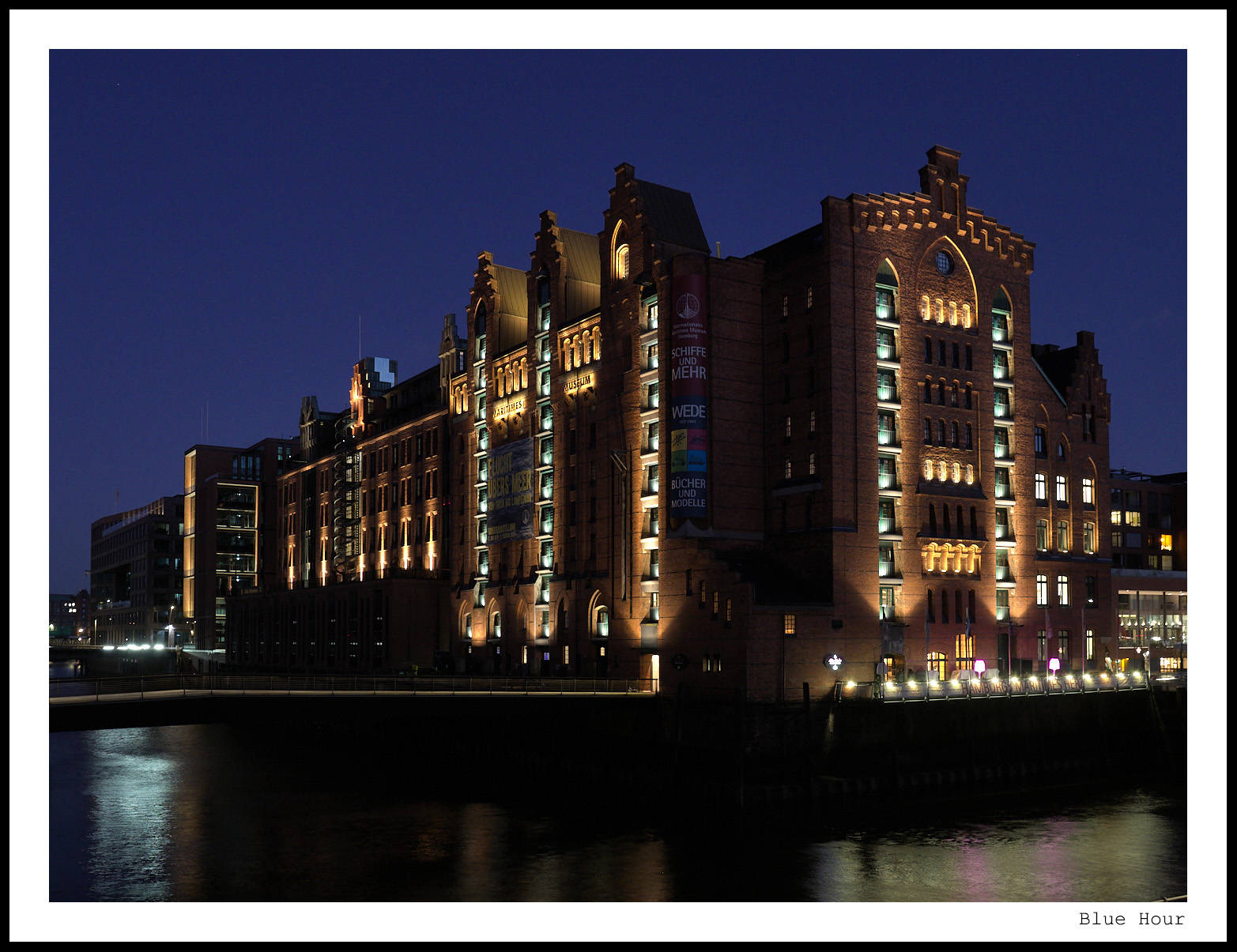 Blue Hour at Speicherstadt