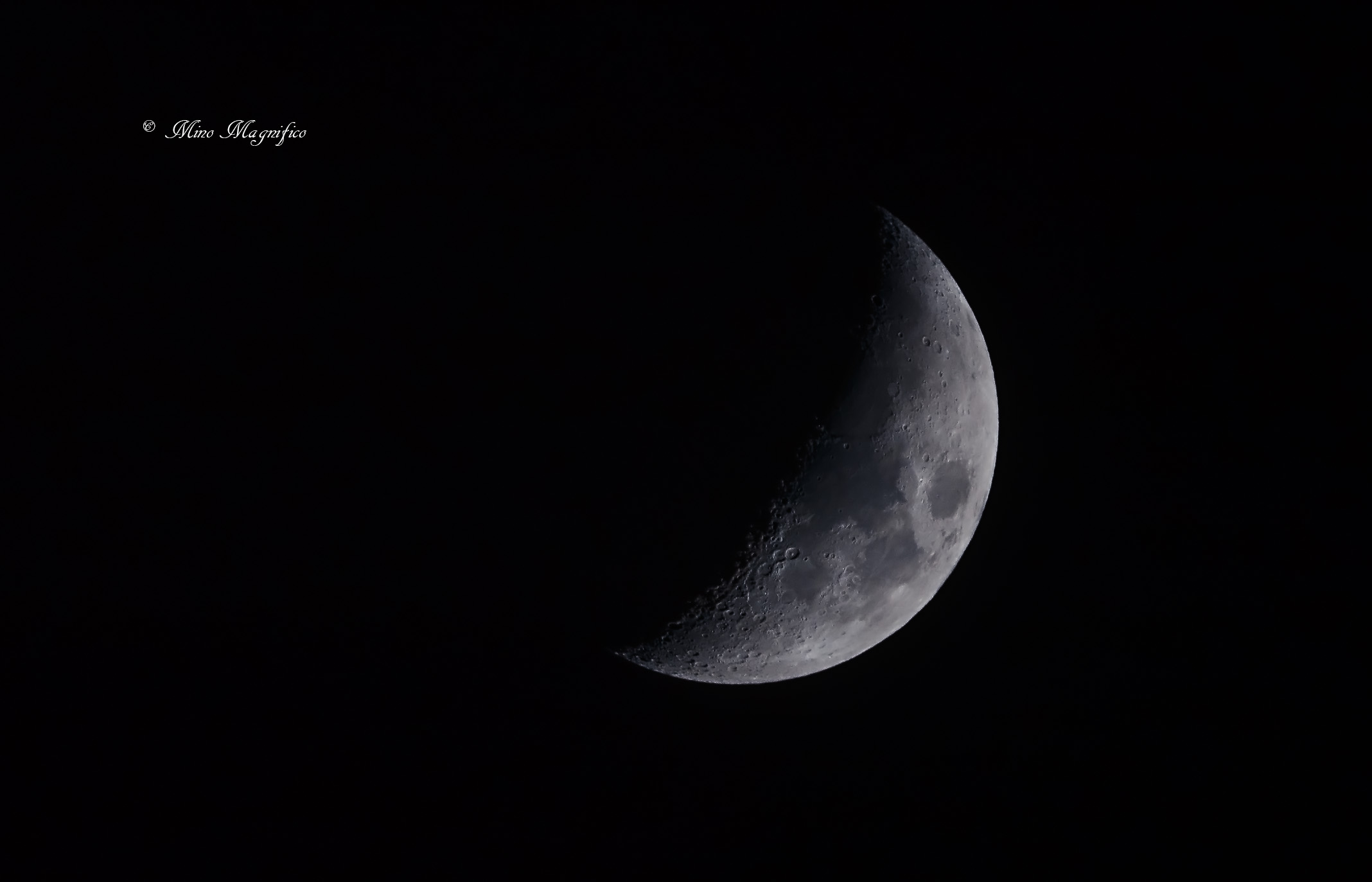 Uno spicchio di luna