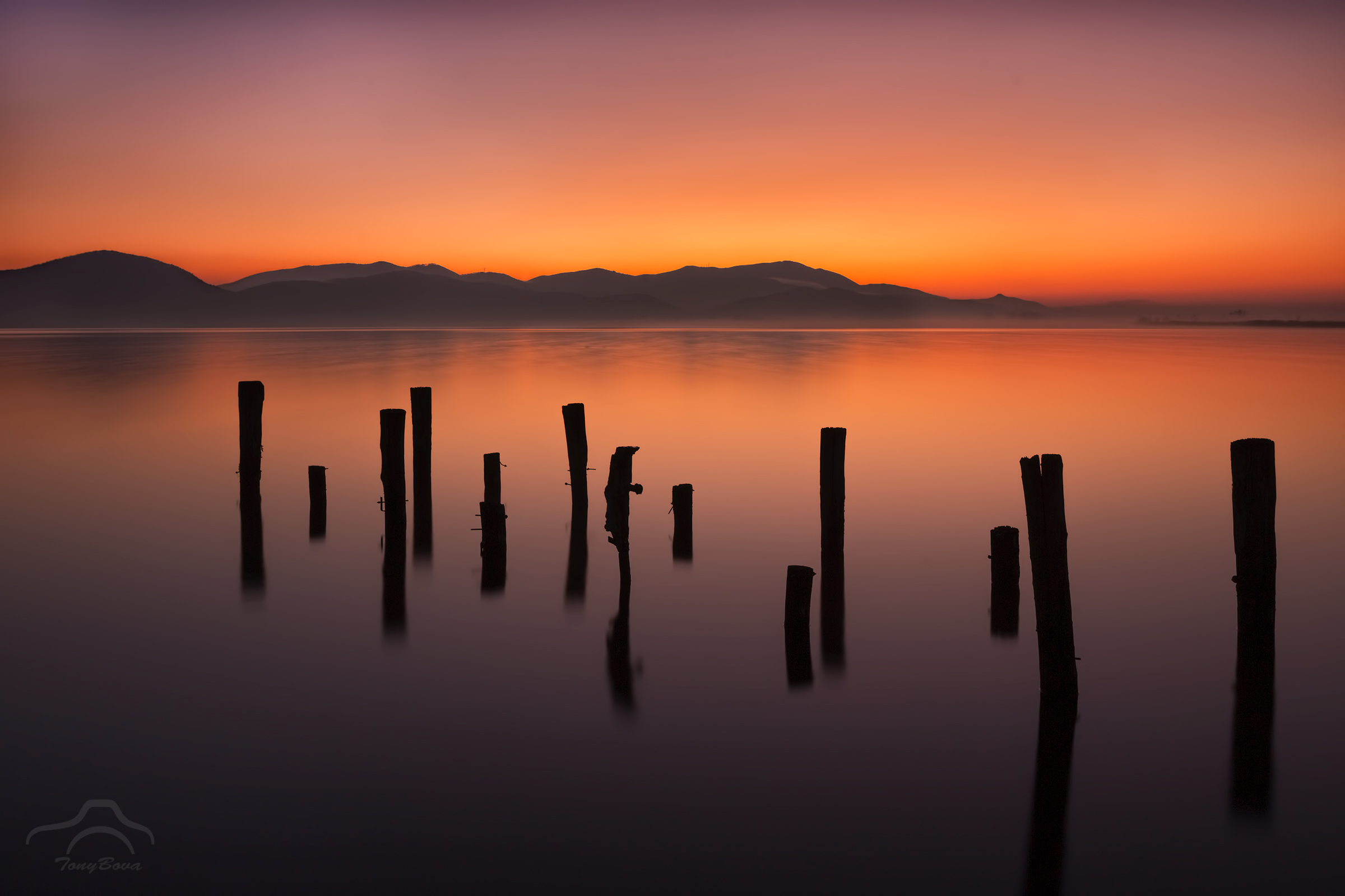 Un'alba a Torre del lago ...