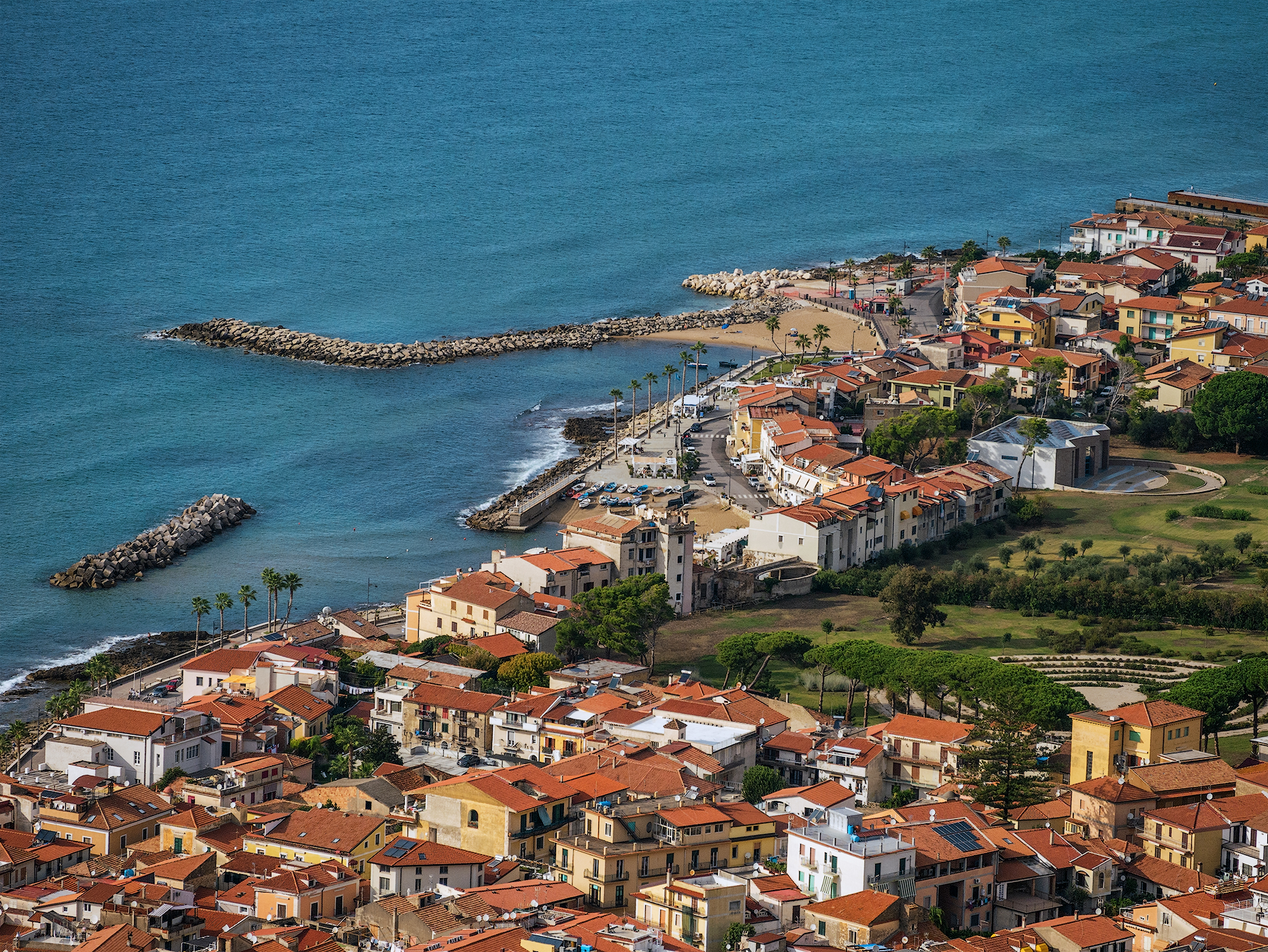 Panoramica di Benvenuti al sud