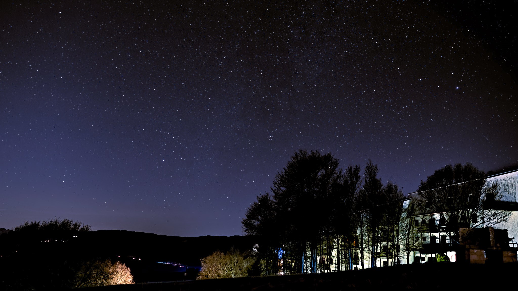 And we went back to see the stars