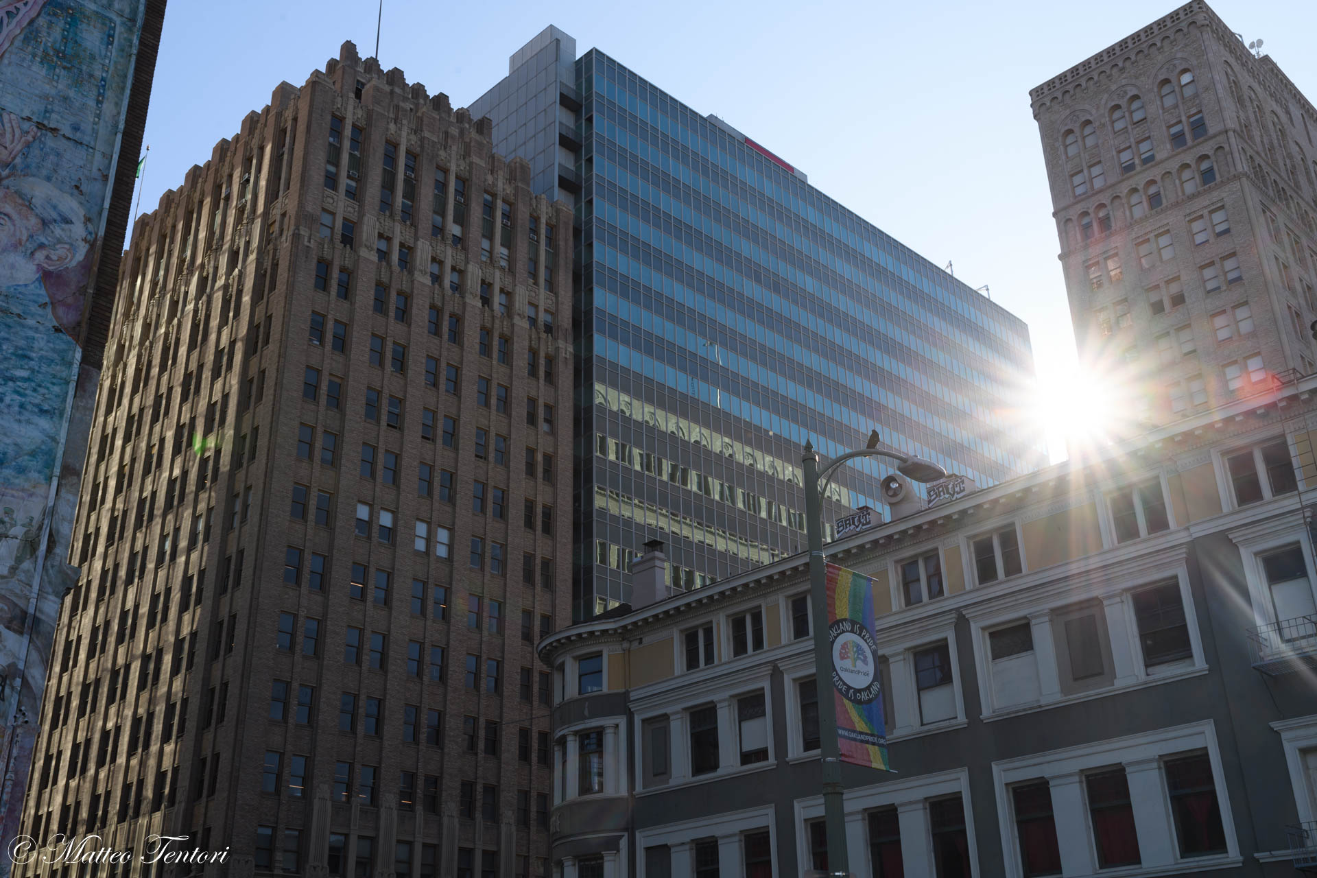 Tra i palazzi di Oakland