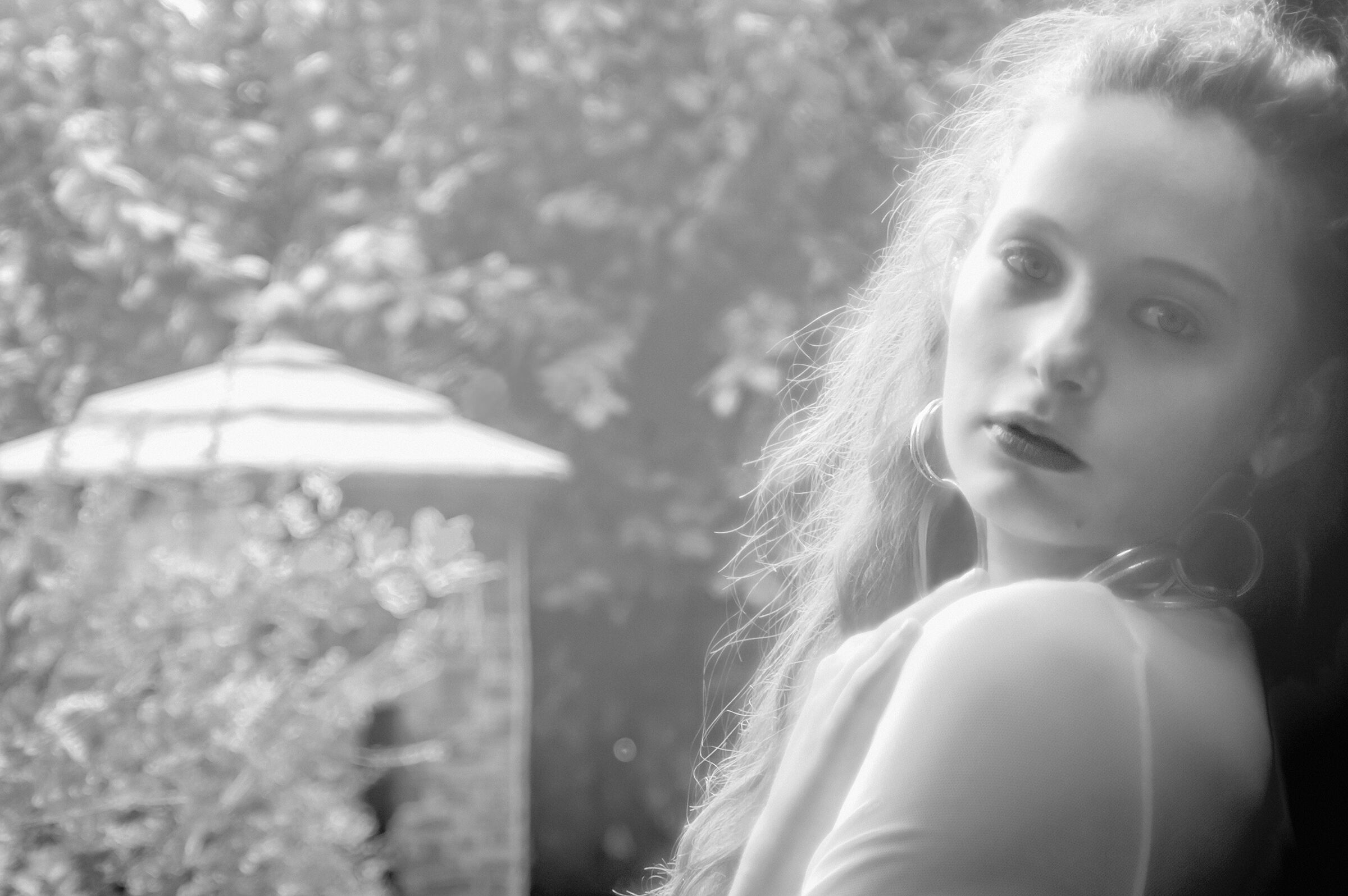 Jessica, scatto primo BN