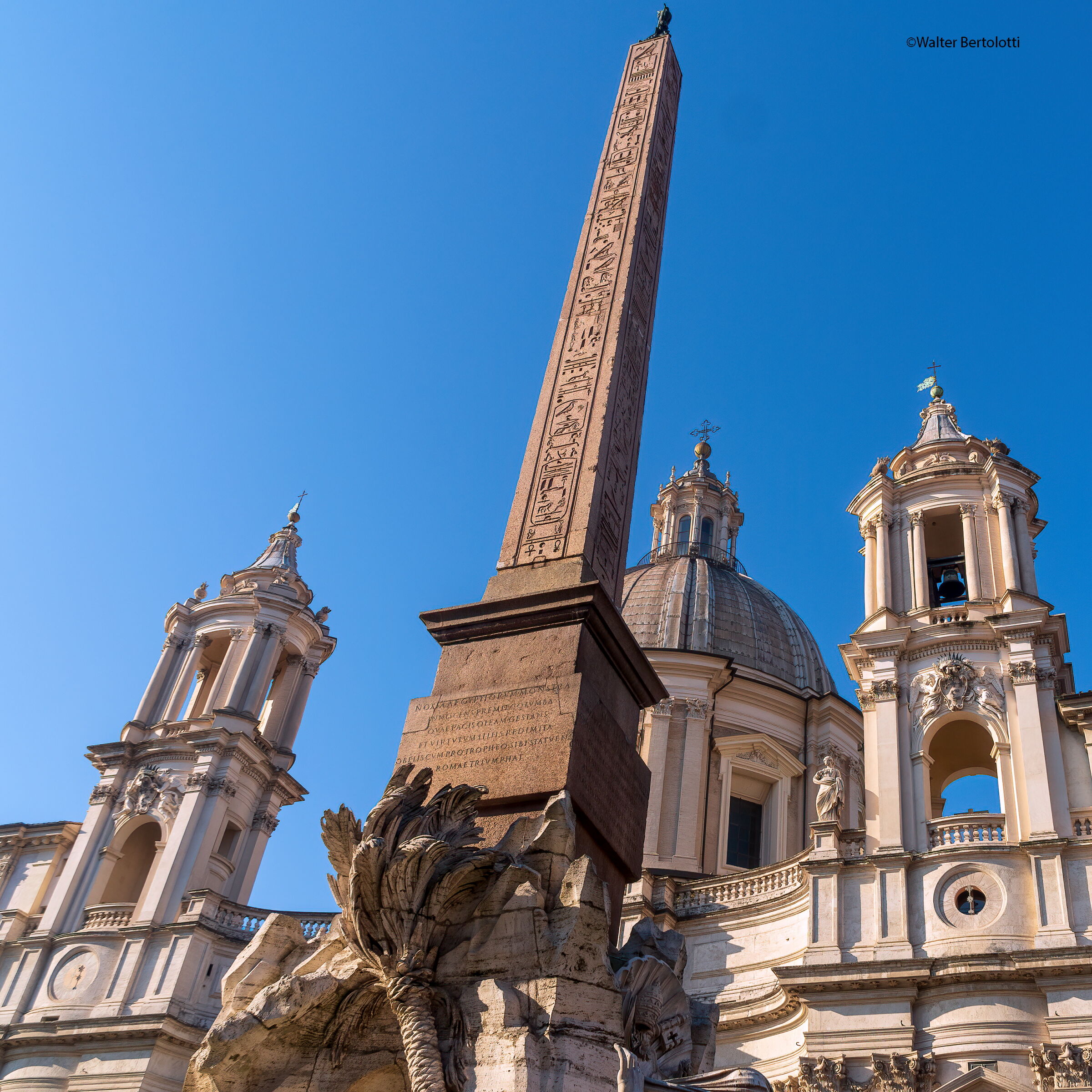 Piazza Navona, "sacred and profane"