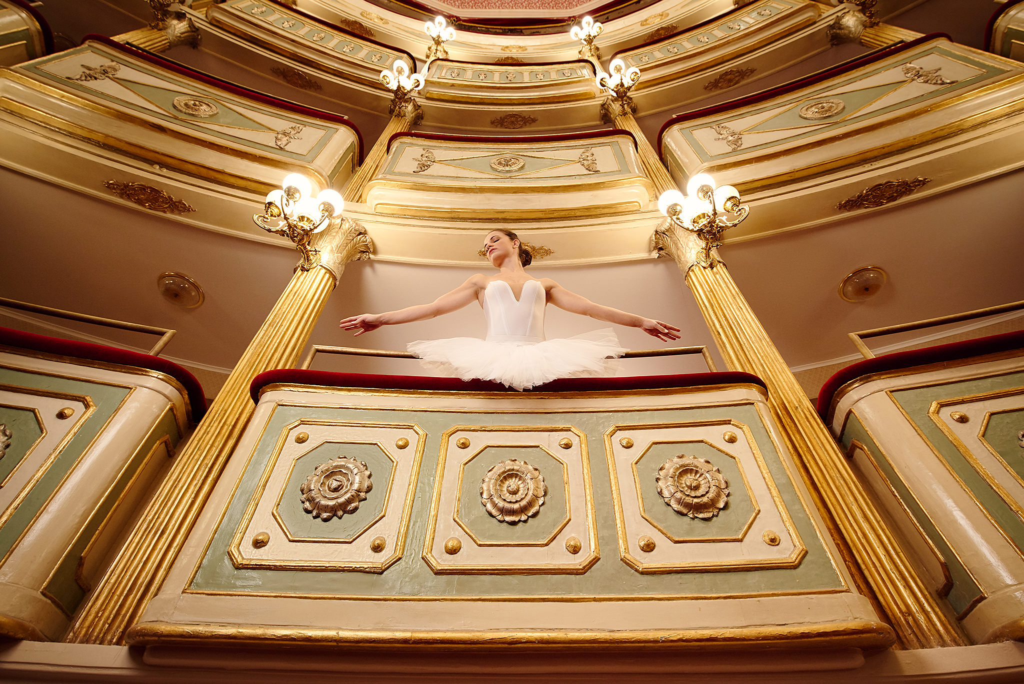 Giordano Theatre - detail of a stage