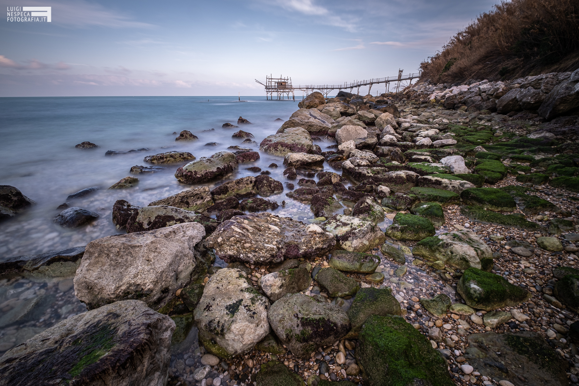 Lunga esposizione al Trabocco Turchino