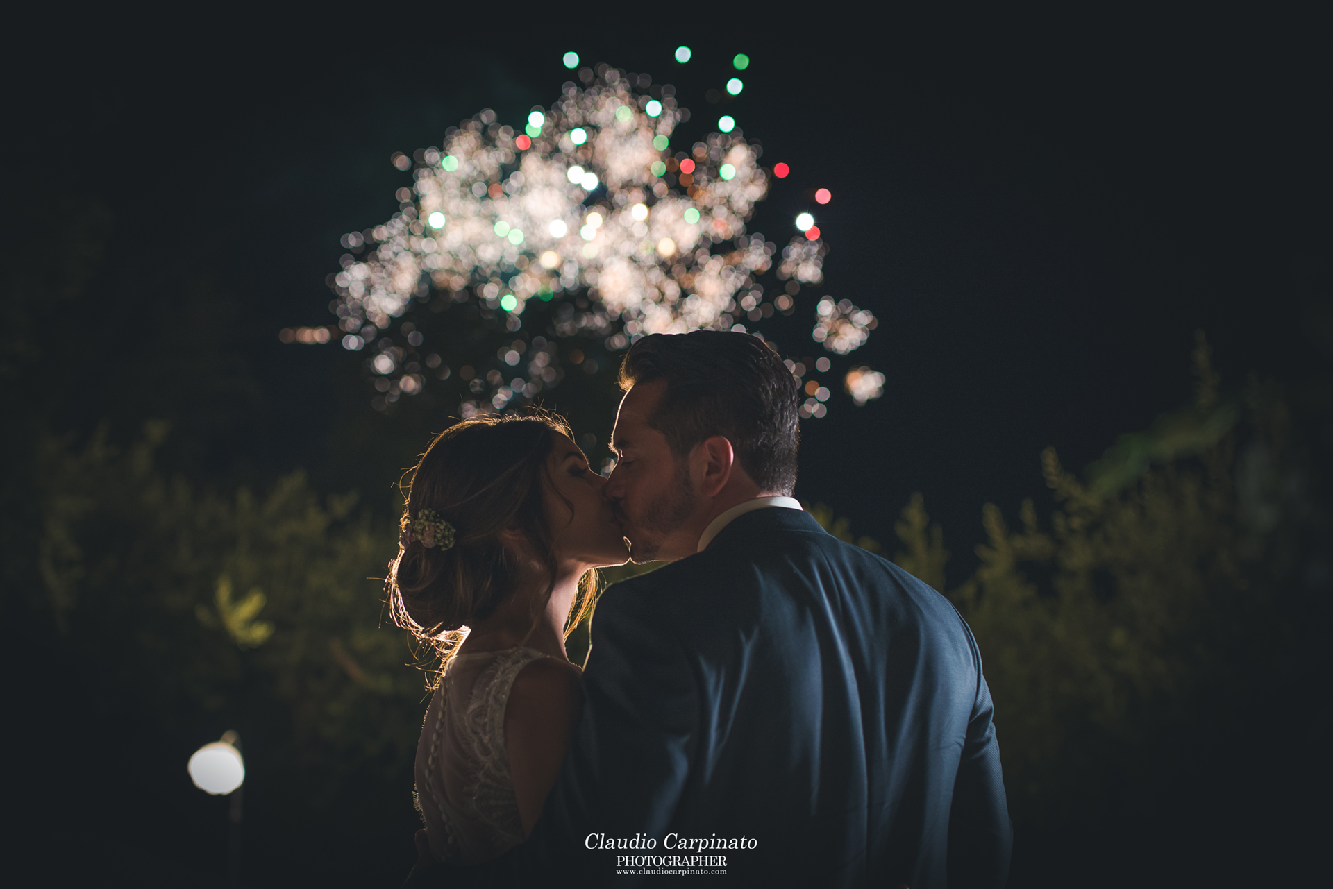 Wedding fireworks