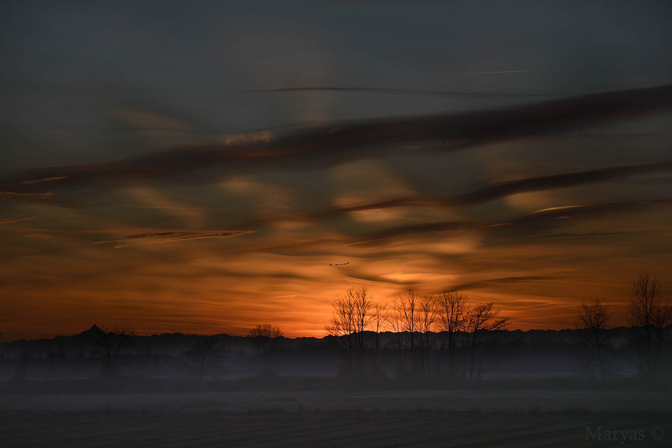 Disegni di un tramonto