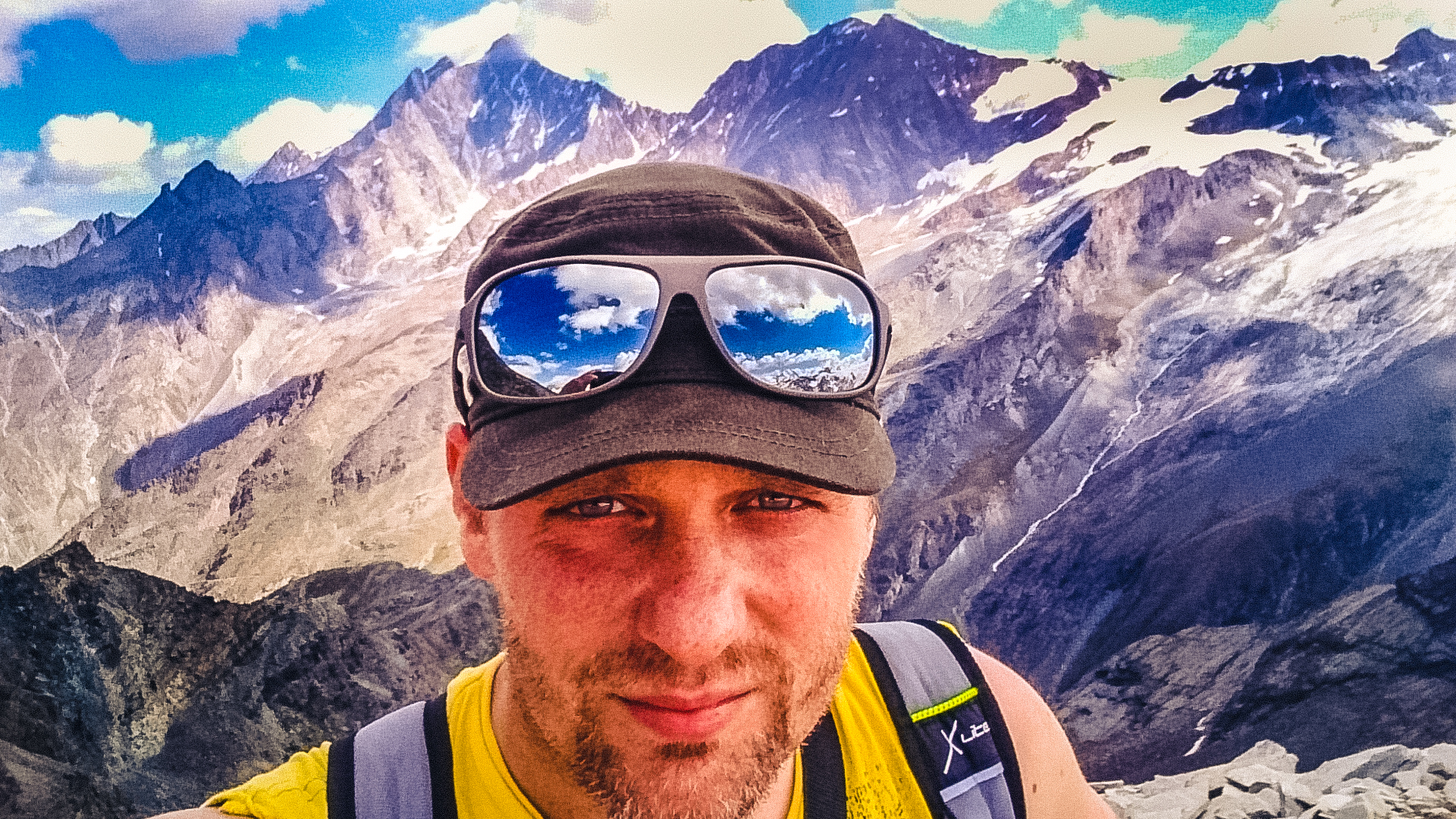 Attila on the Oberrothorn (Swiss Alps)