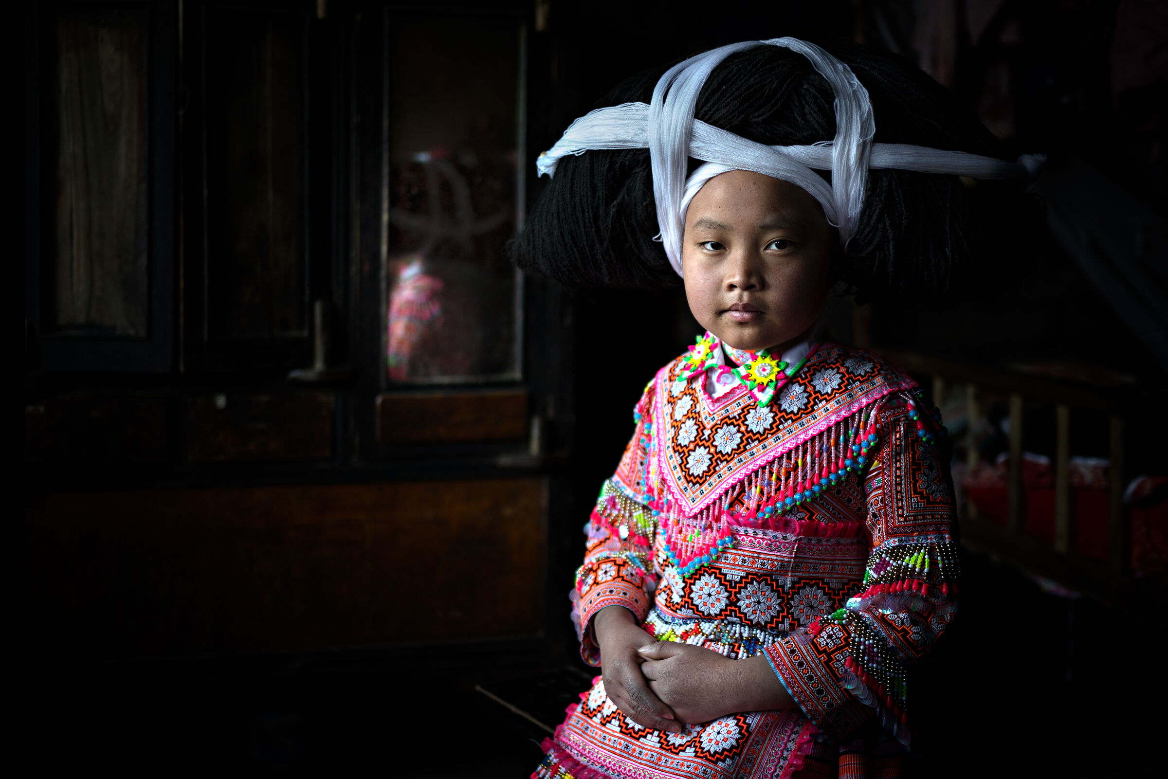 Miao Long-horn tribe