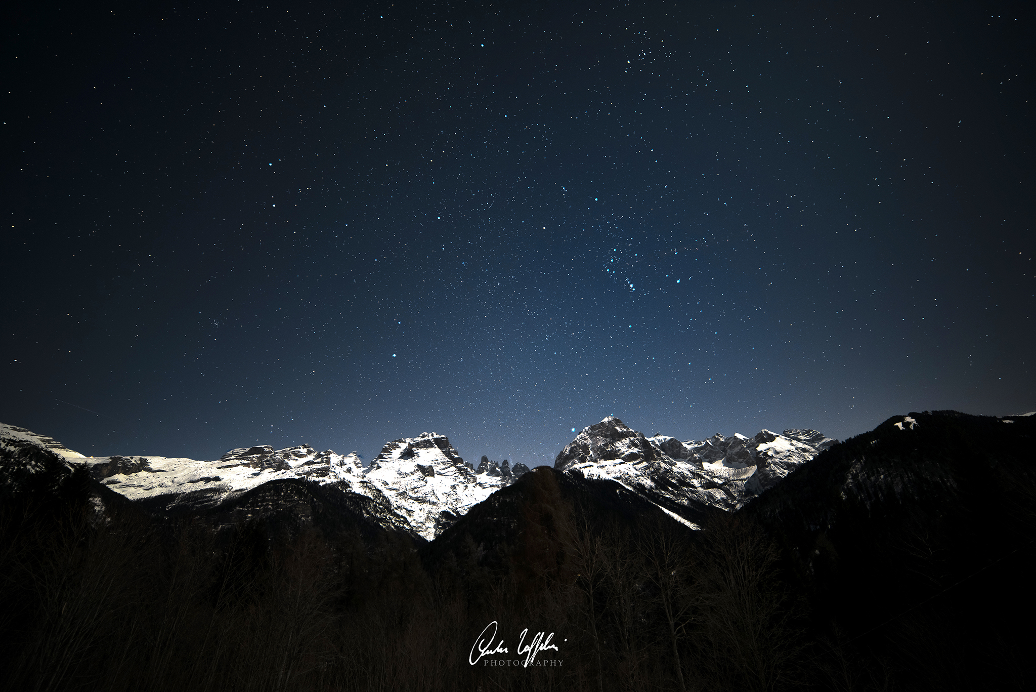 Cielo stellato invernale