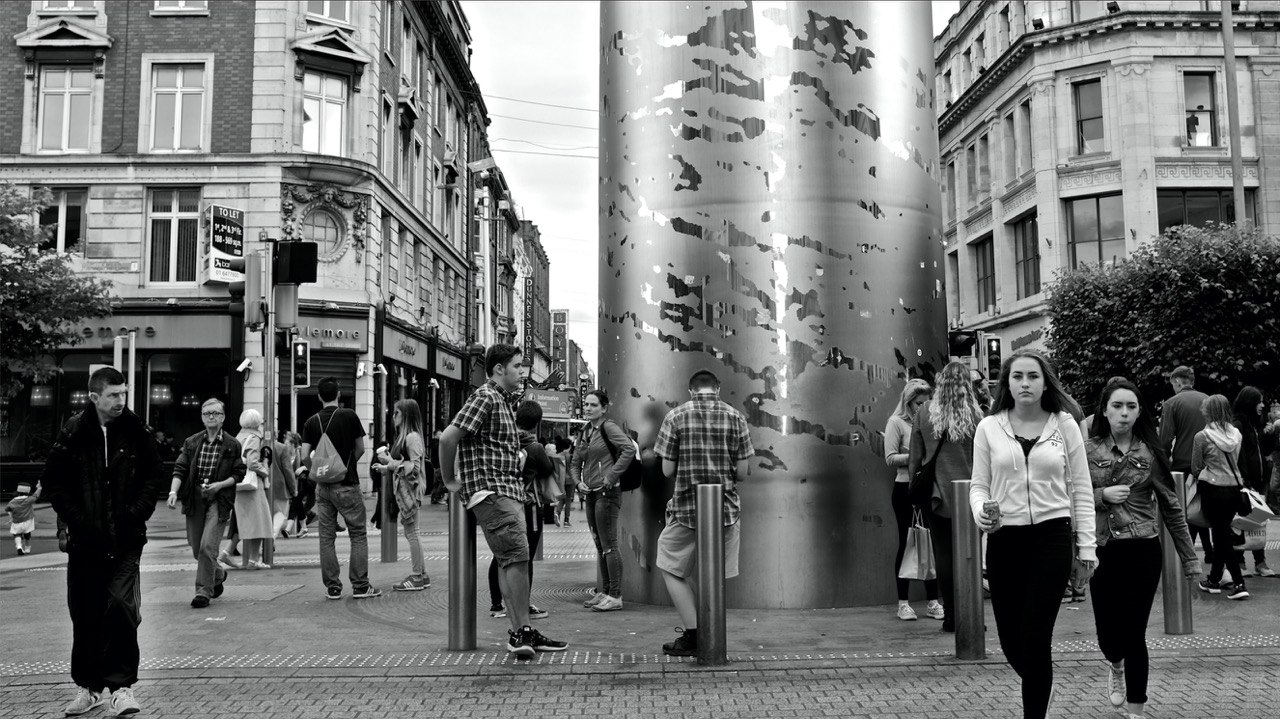 An ordinary day an Dublin