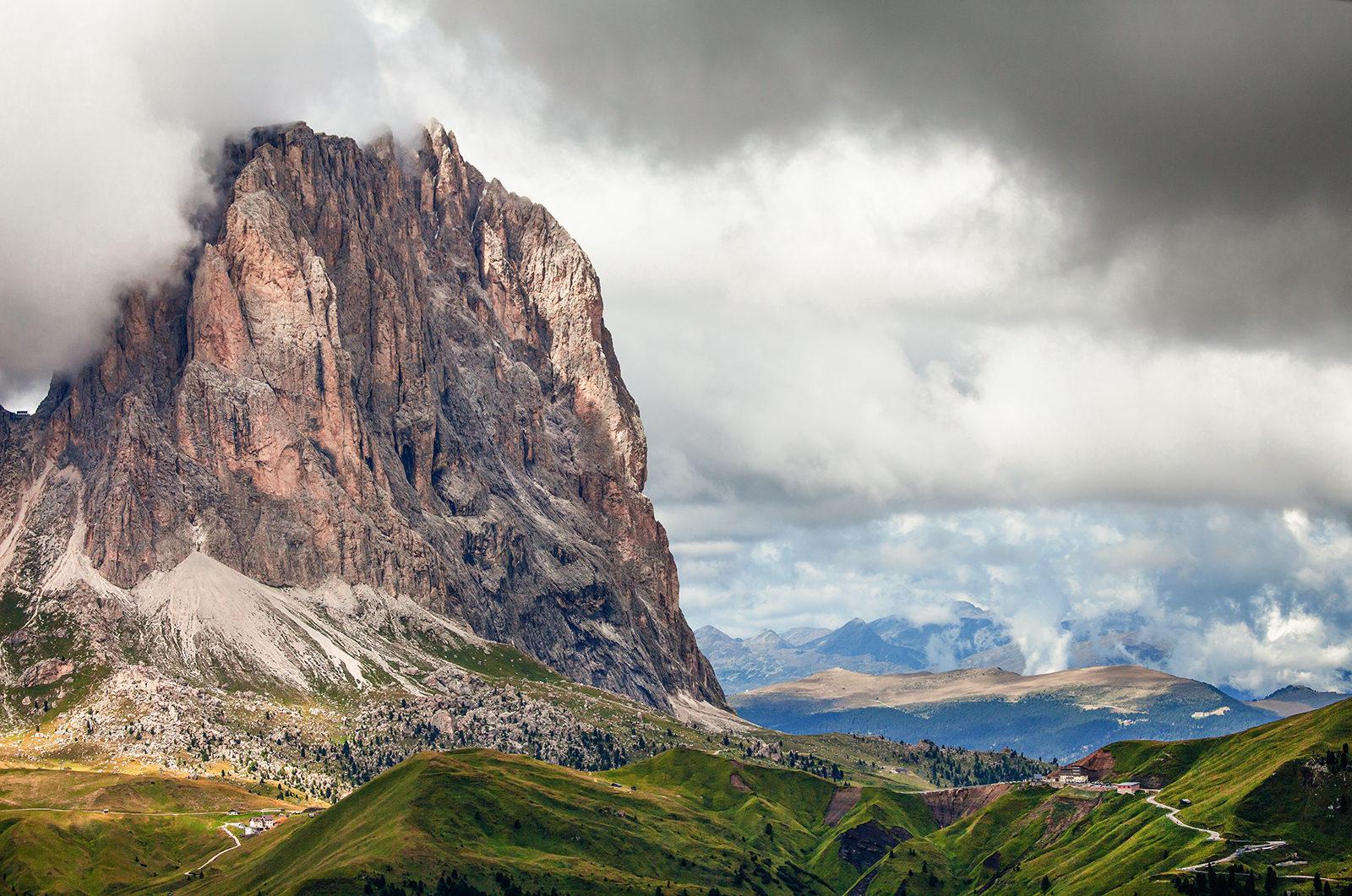 caresses of the clouds