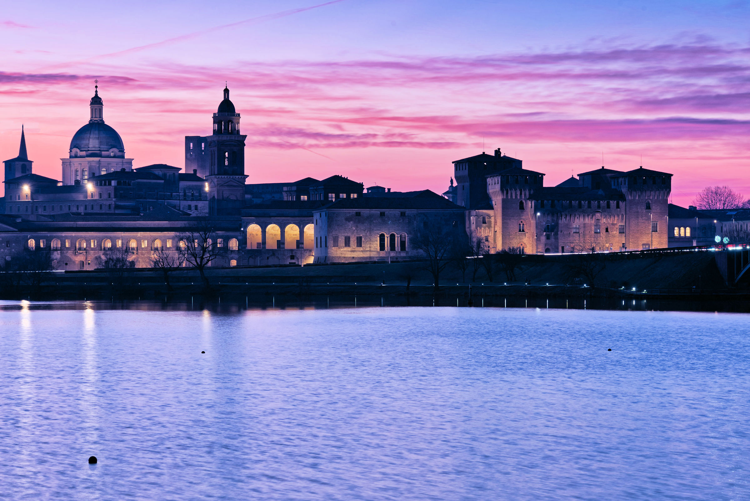 Tramonto sul Castello di San Giorgio - Mantova #1