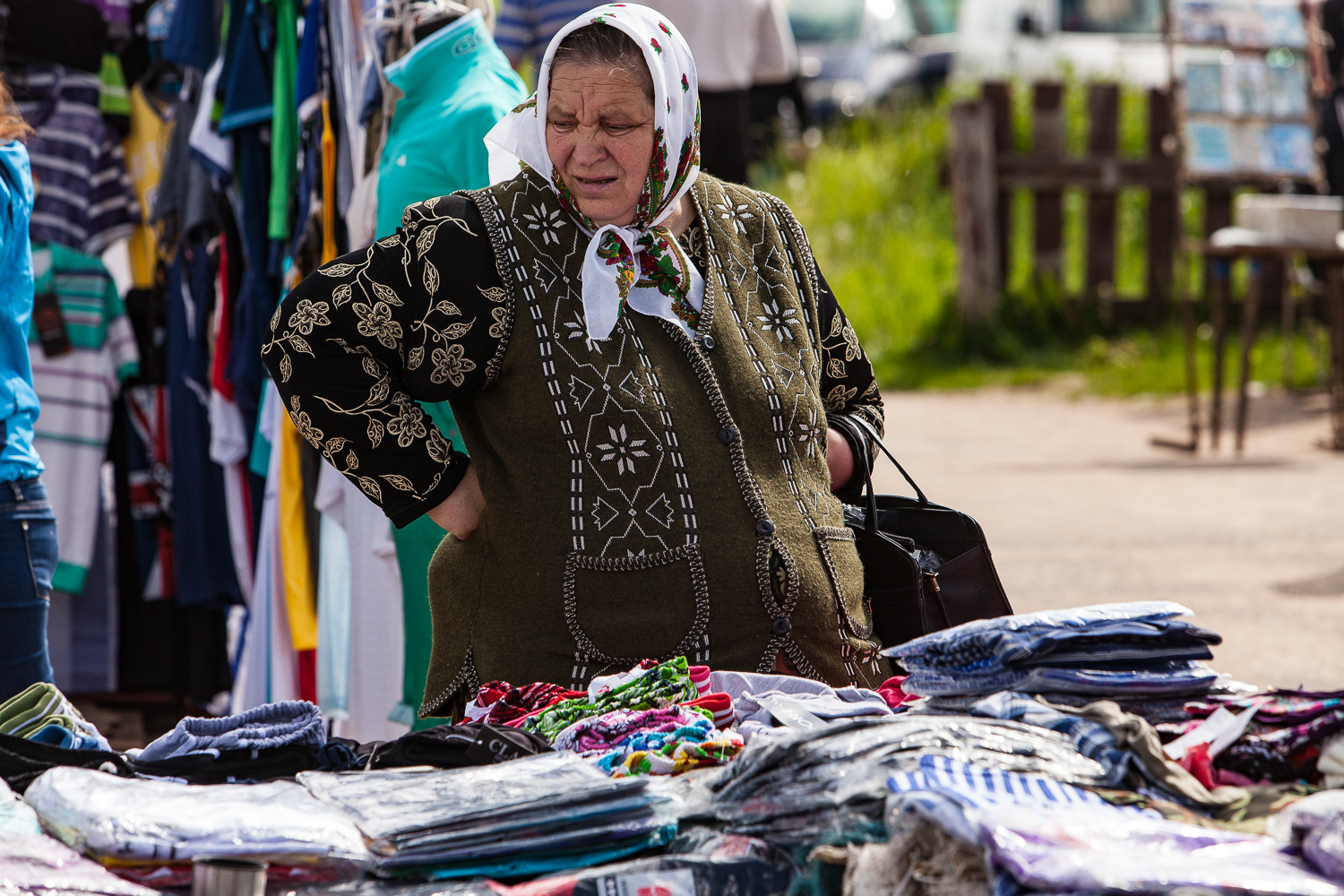 Woman at the market