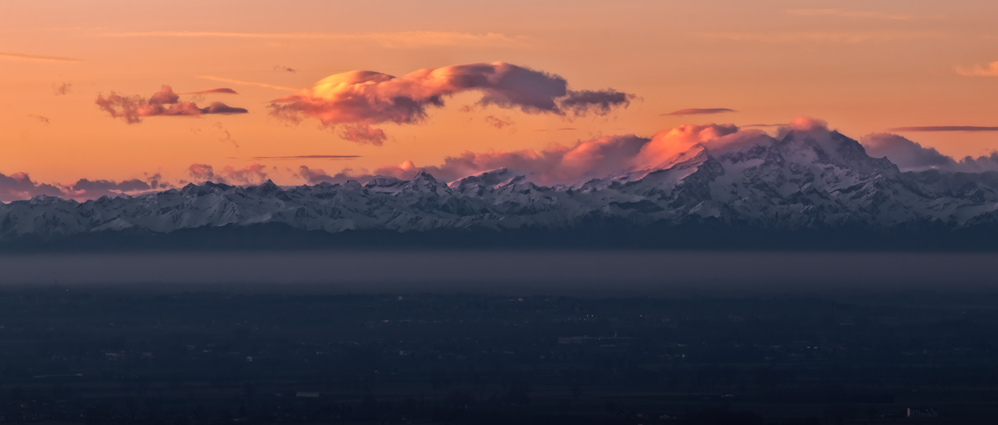 Dalle alture dell'Oltrepò Pavese