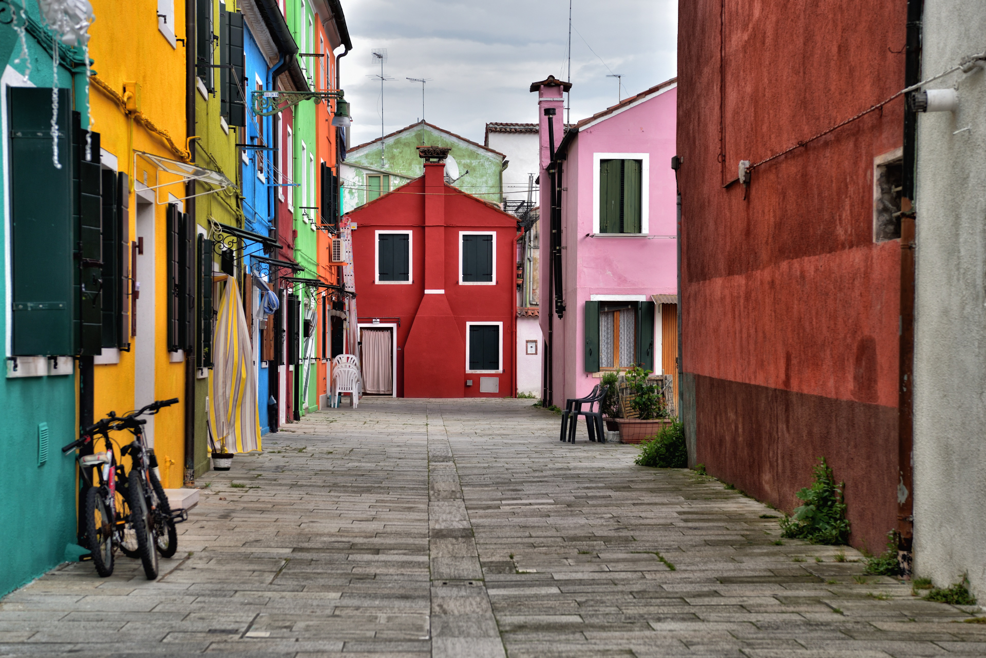 Courtyard in Burano