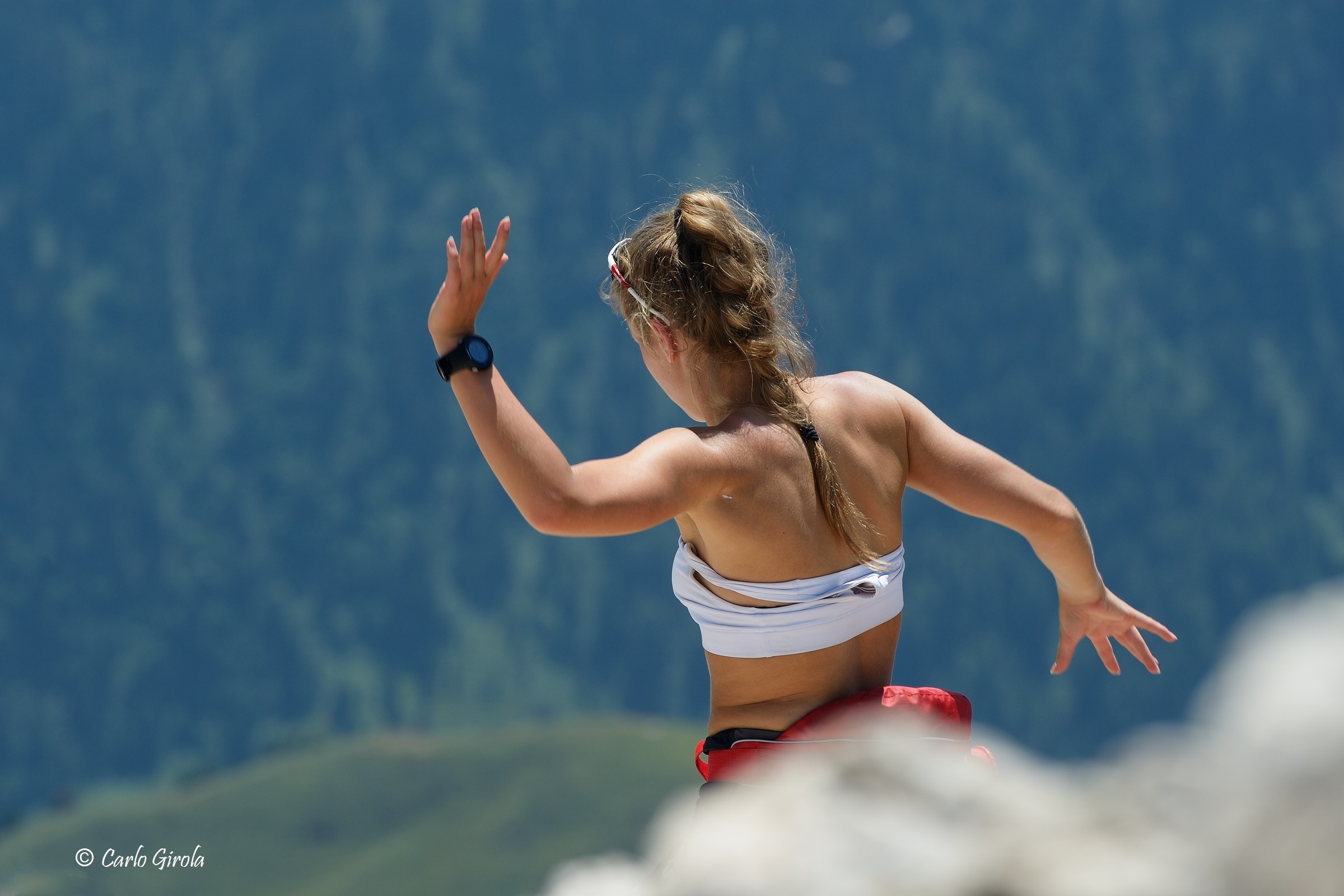 Primo balzo sul Sassopiatto