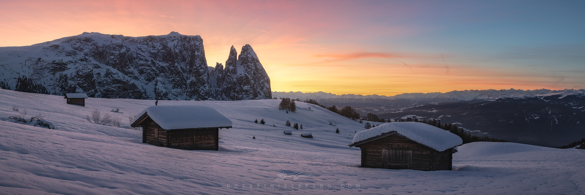 Sunset Alpe di Siusi