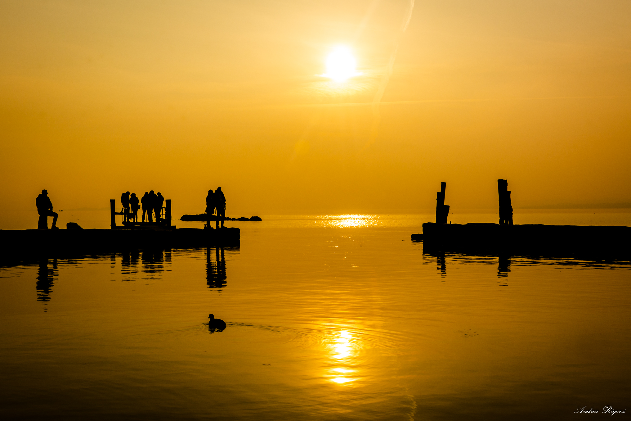 Waiting for the sunset...