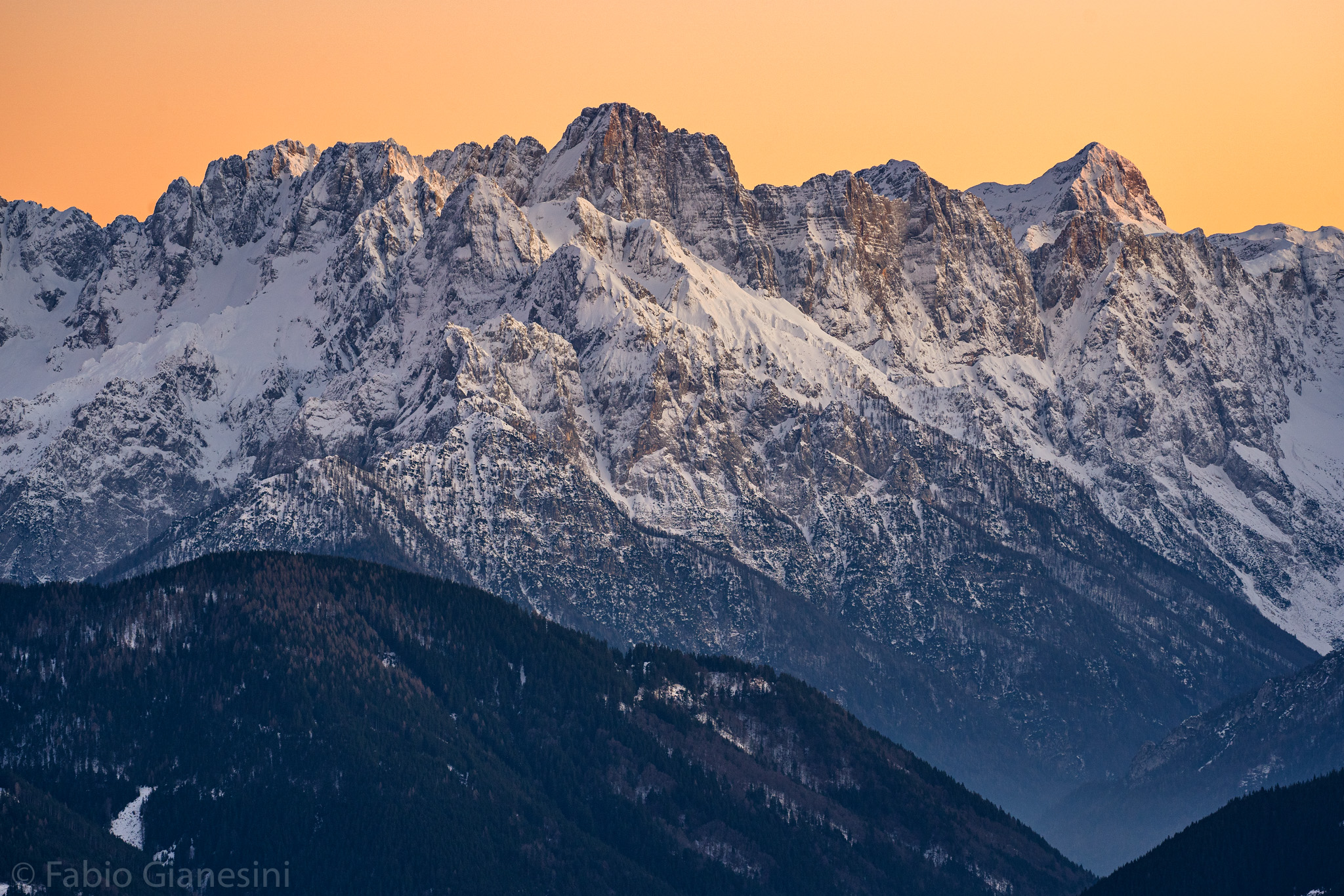 Tramont from Mount Dobratsch