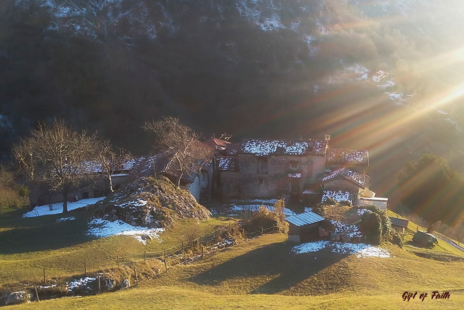 Riflessi pre-tramonto