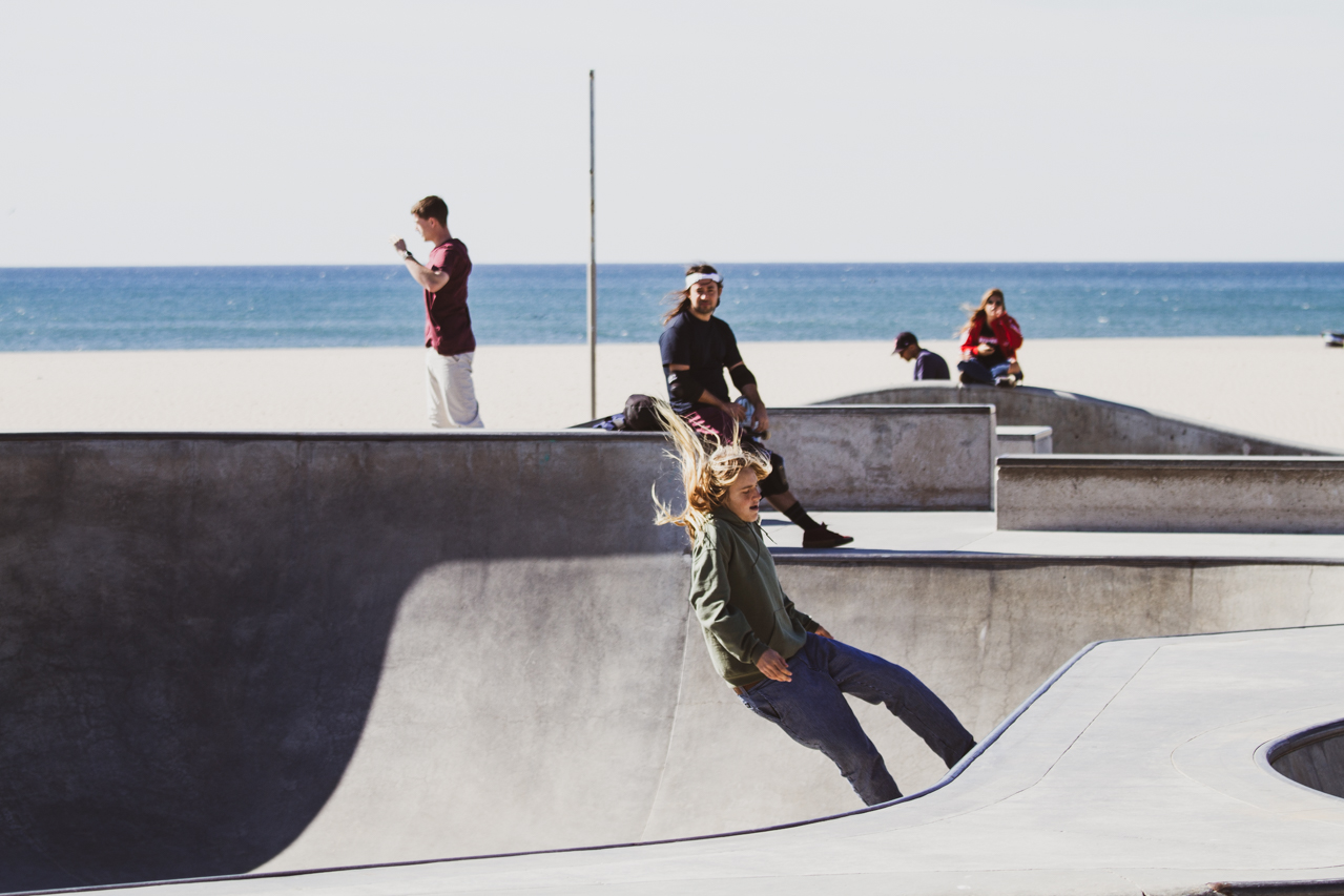 Skate park venice beach
