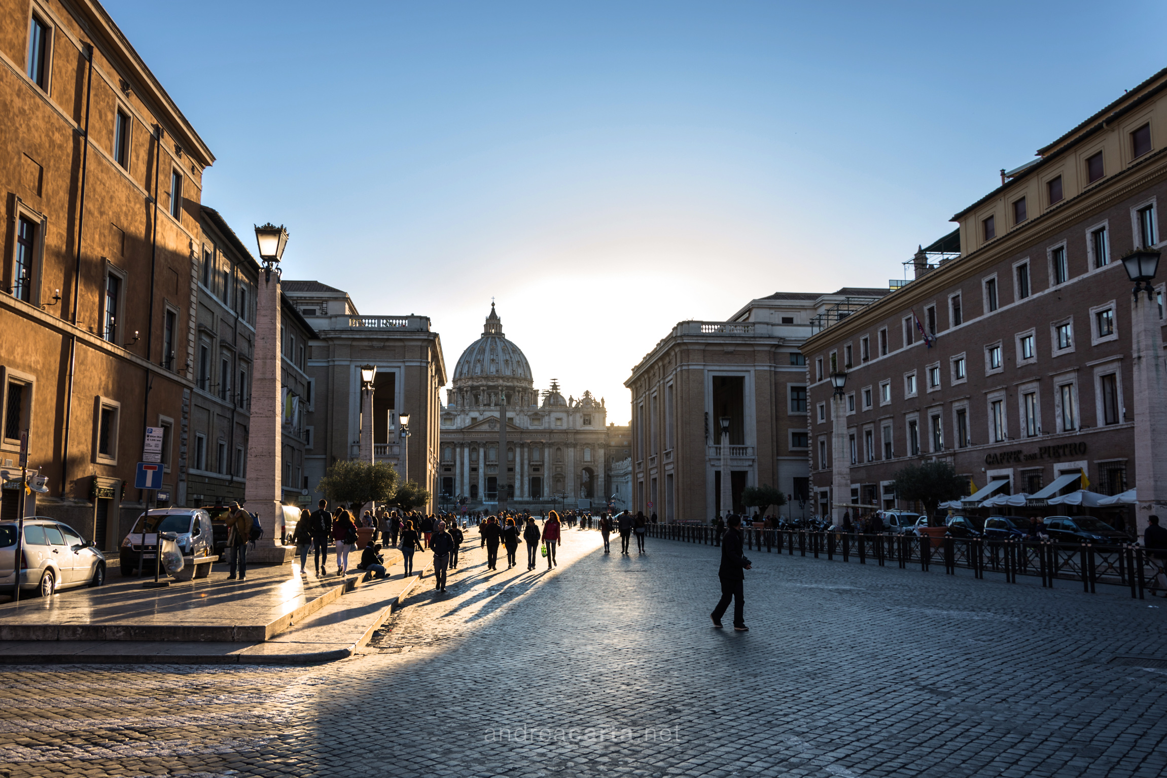 Holy sunset - Rome