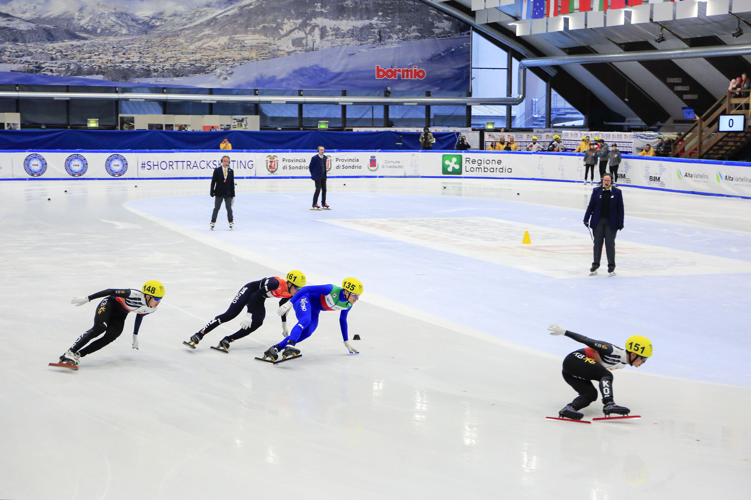 Luca Spechenhauser ai mondiali di Bormio 2020