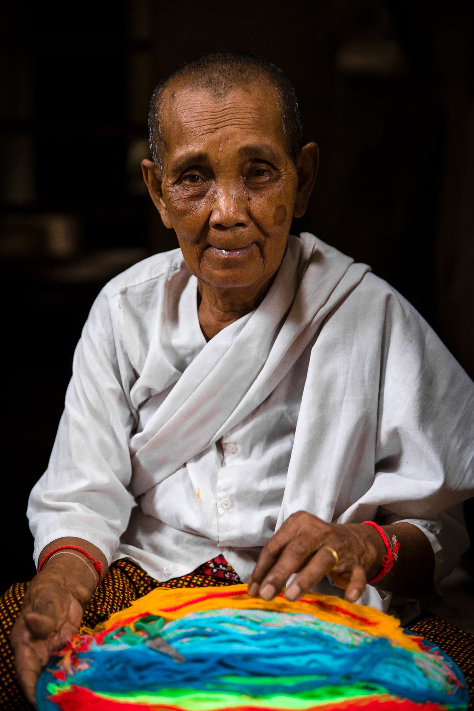 Bhikkhuni, Angkor Wat, Cambogia