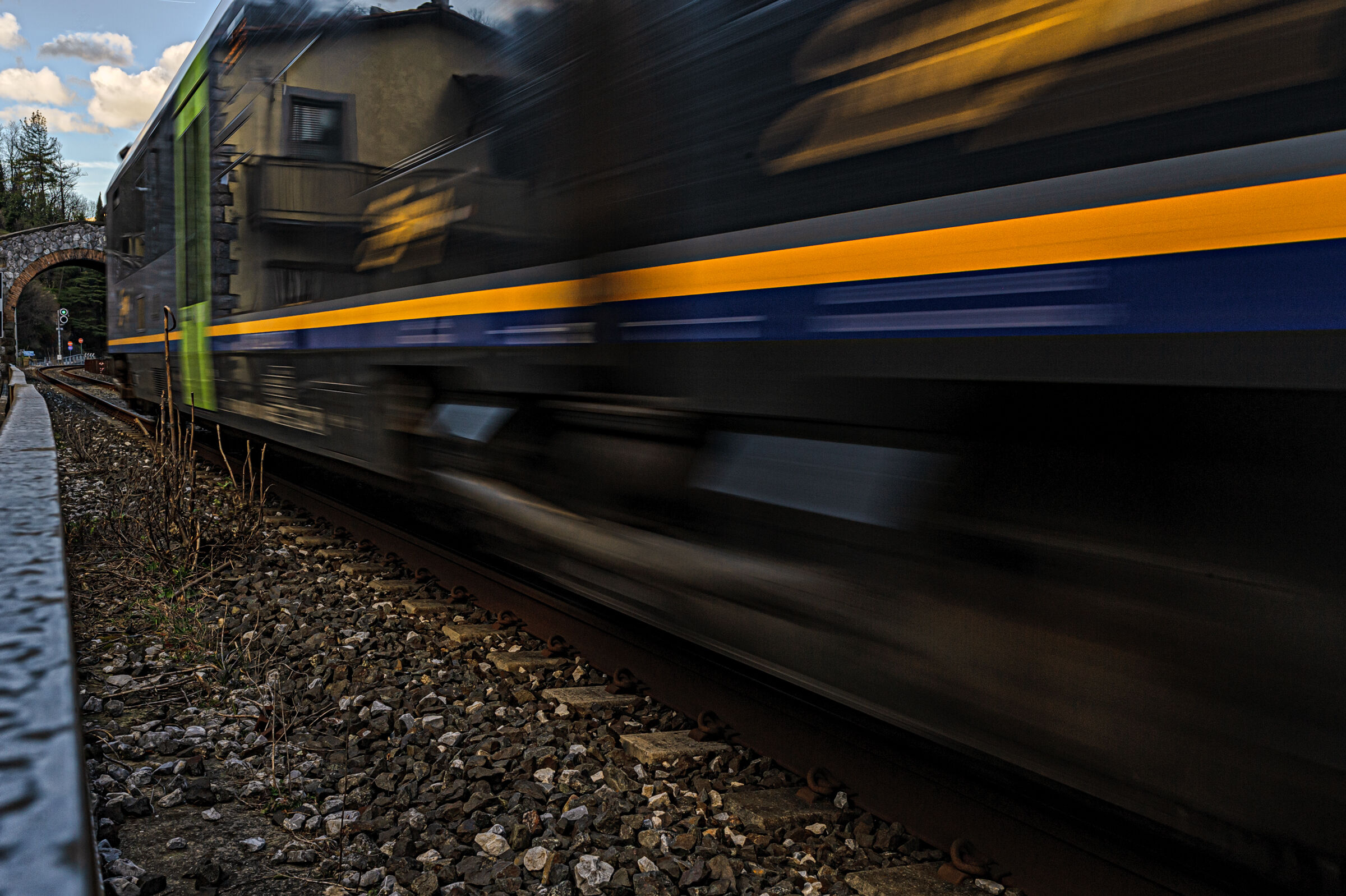 The house on the train