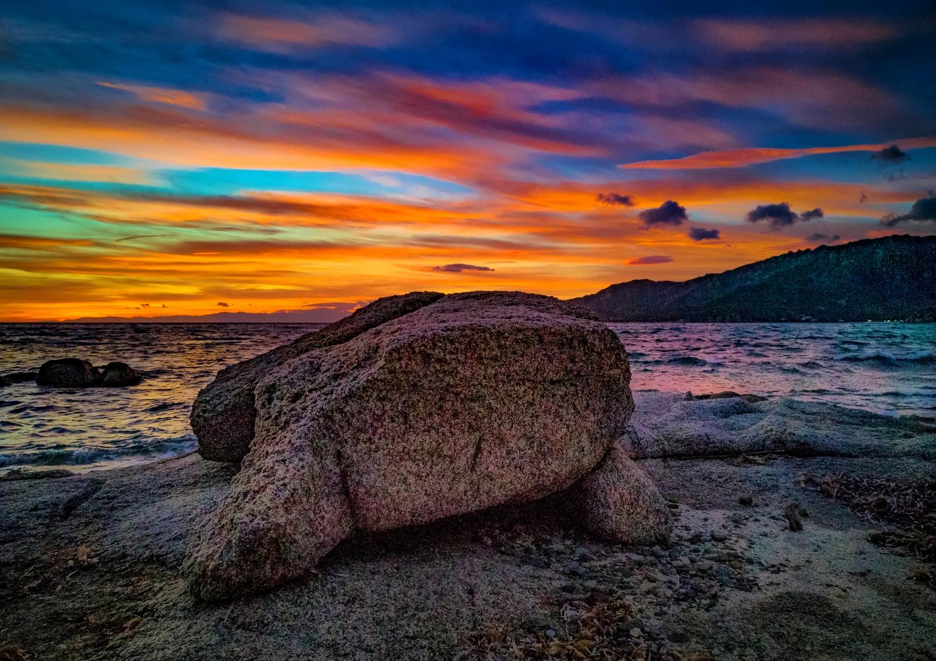 Sunset at Campu Longu