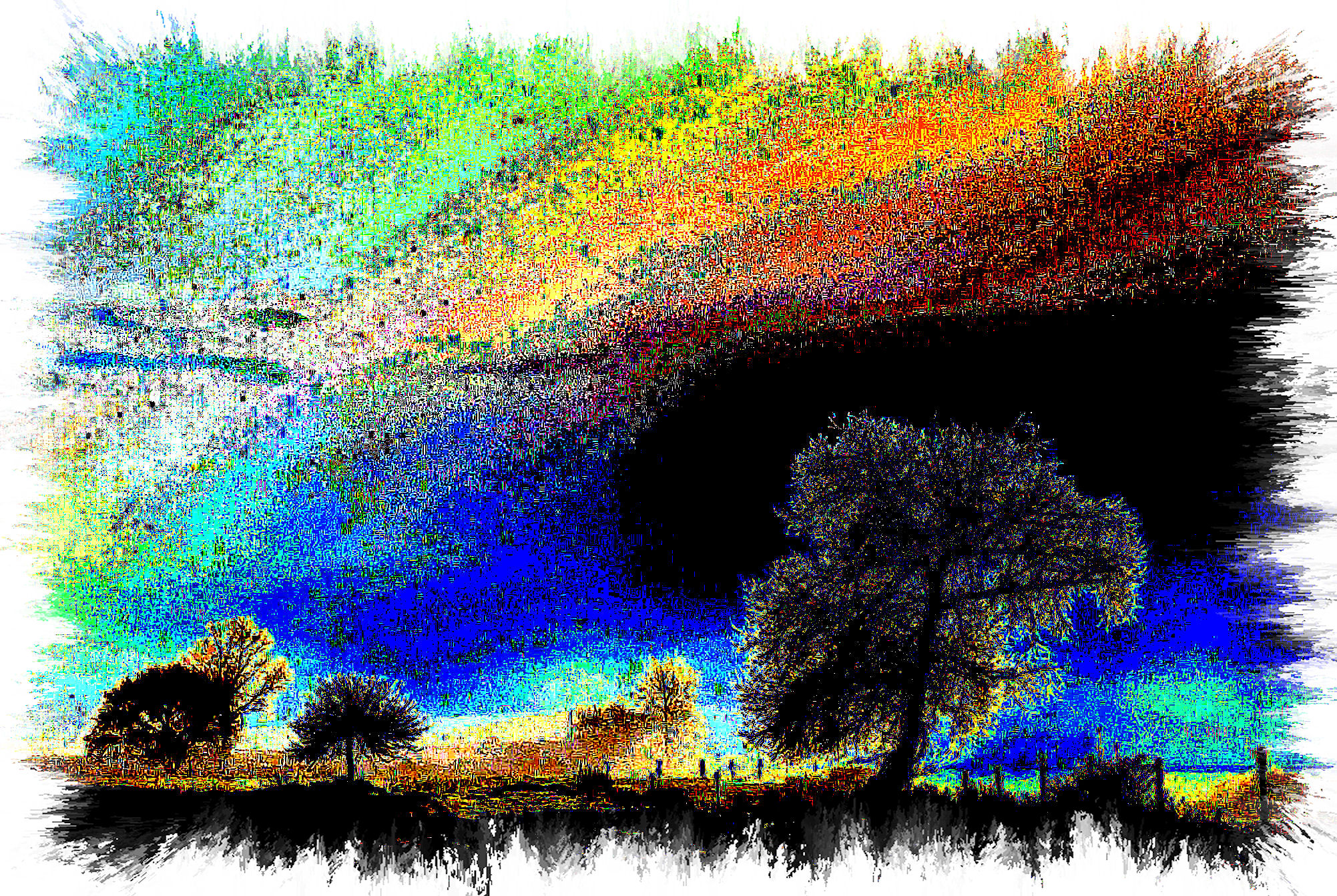 Paesaggio - Elaborazione -