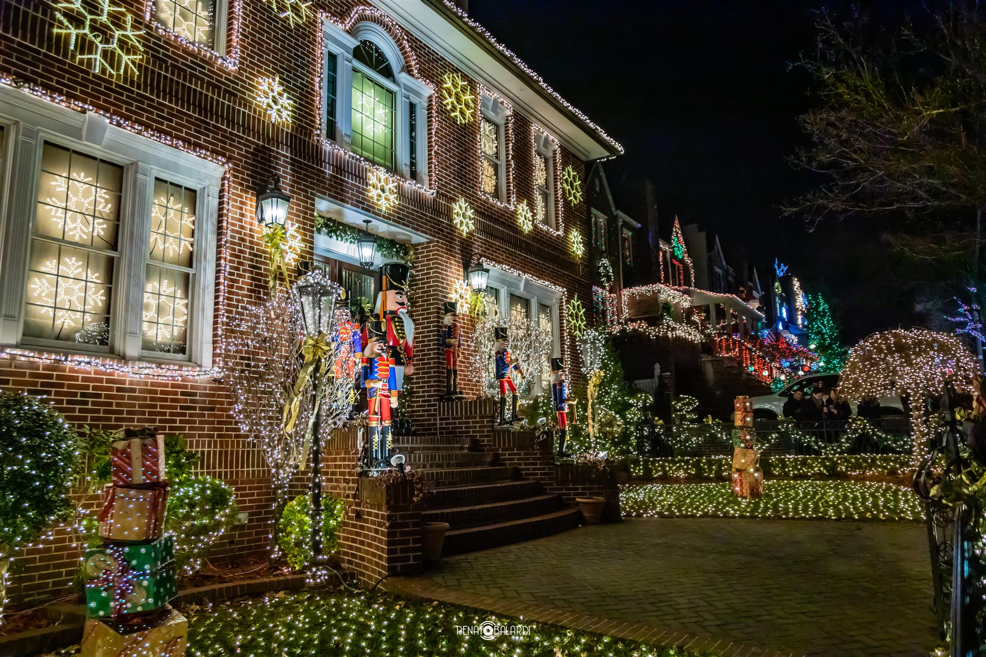 Christmas is in the air at dyker heights