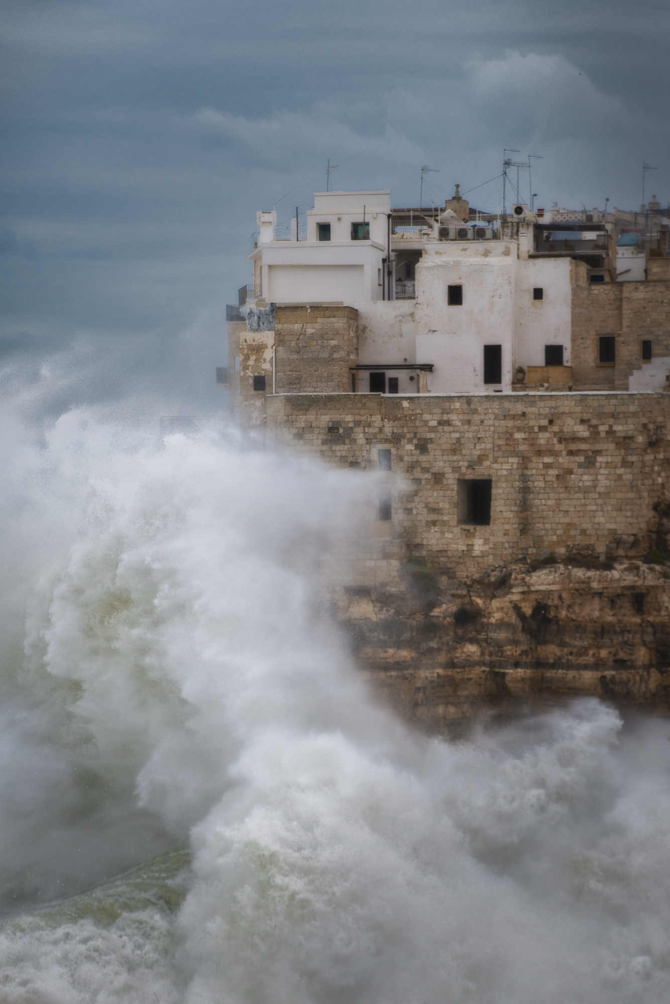 Polygnano at sea, Bari, Puglia