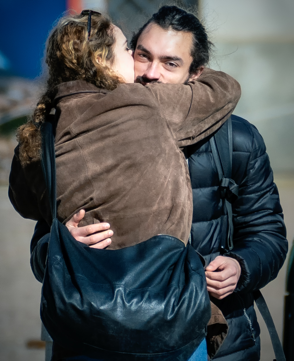 Careful that you suffocate him