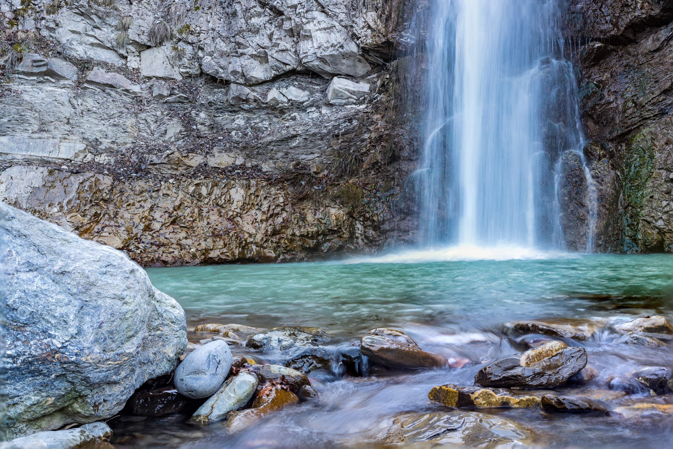 Focus stacking cascata del Perino
