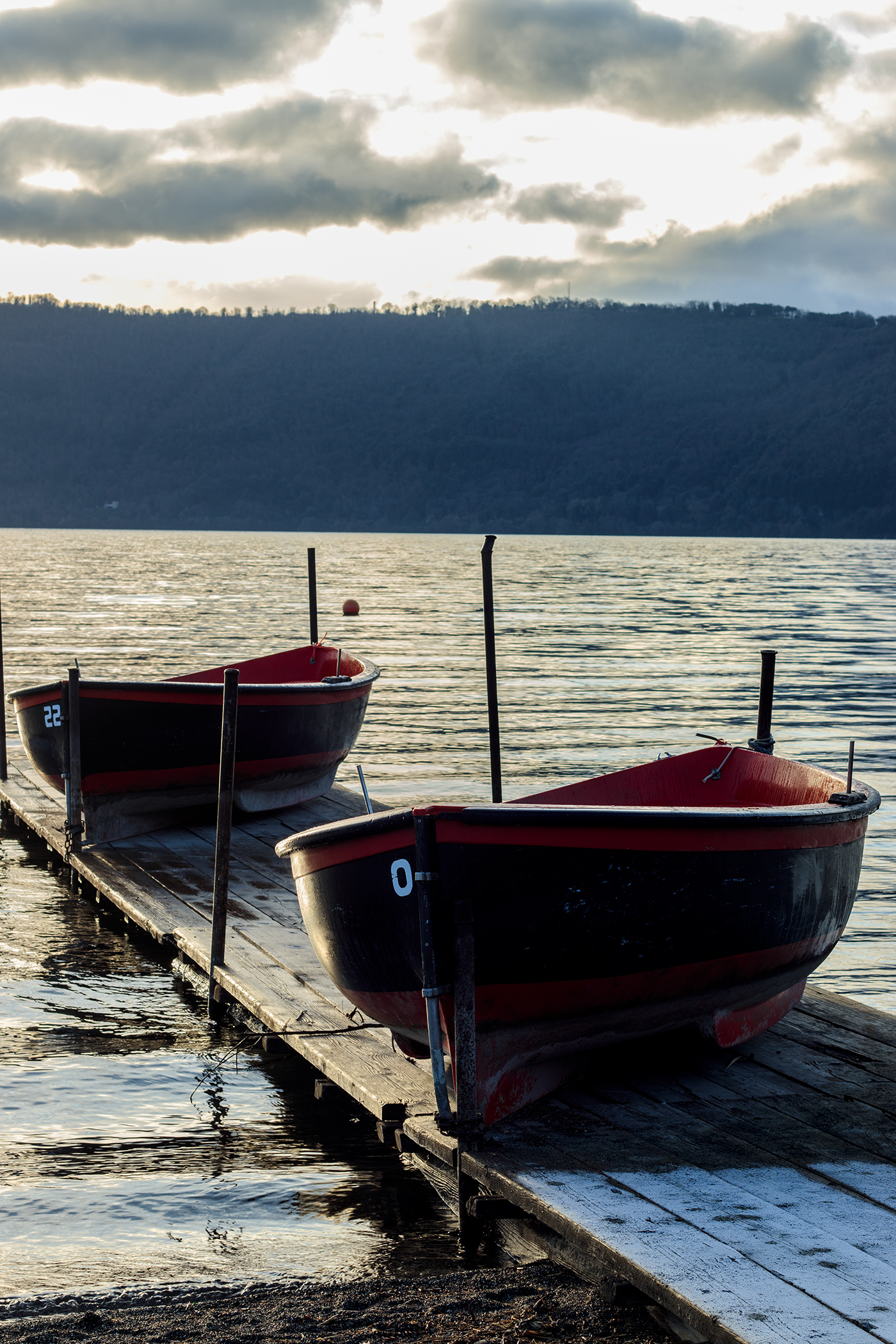 Passerella sul Lago Albano