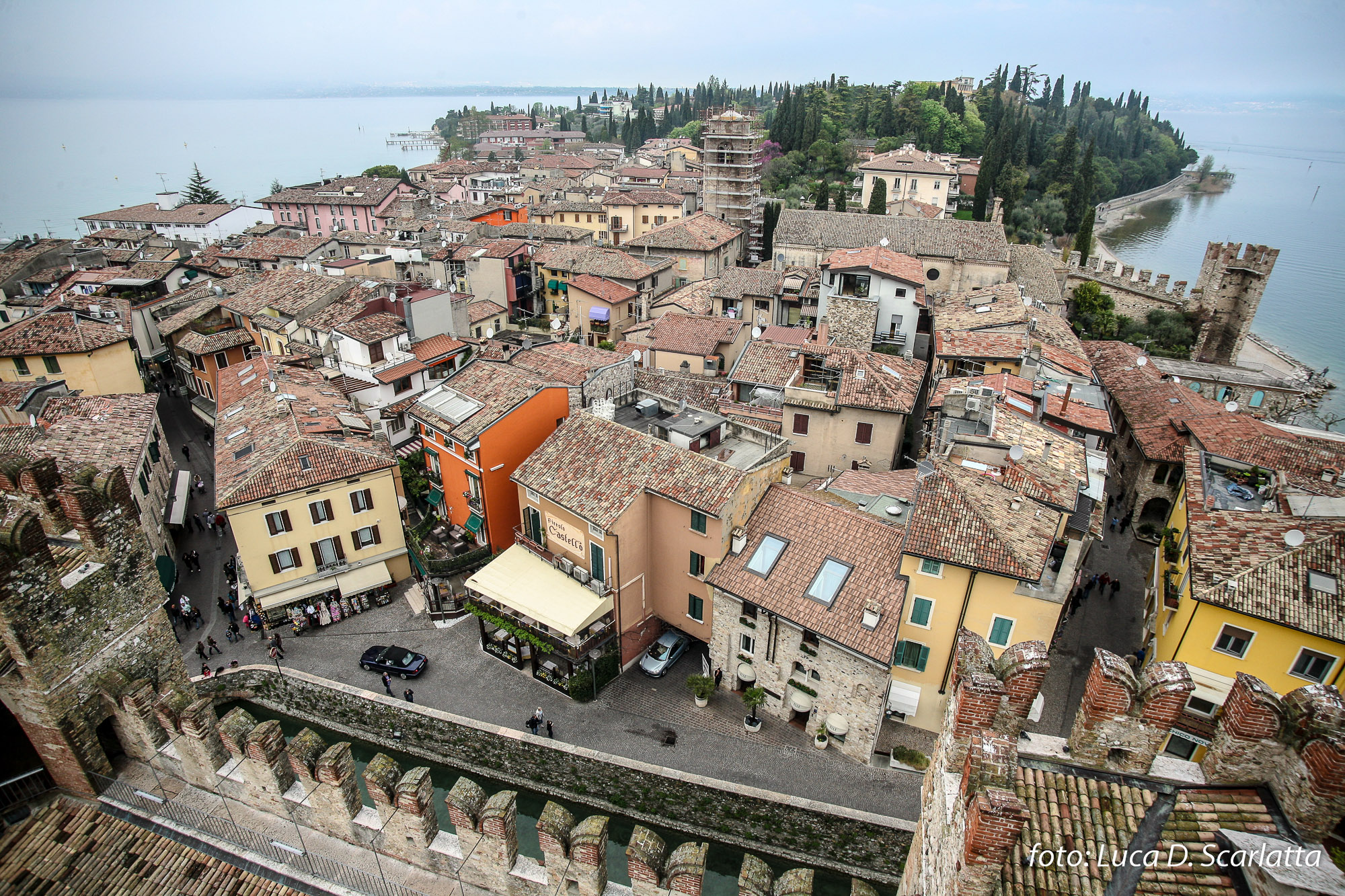 Sirmione dall'alto