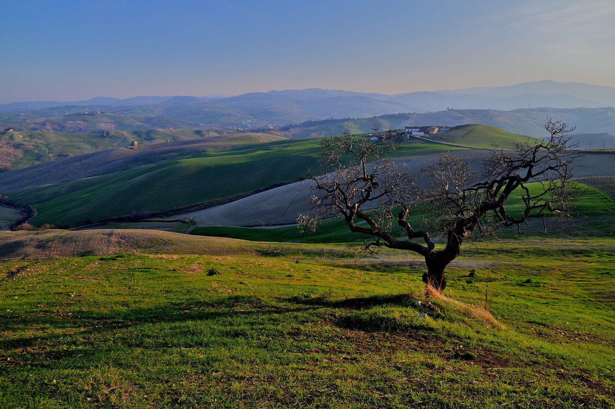 Only stillness and silence