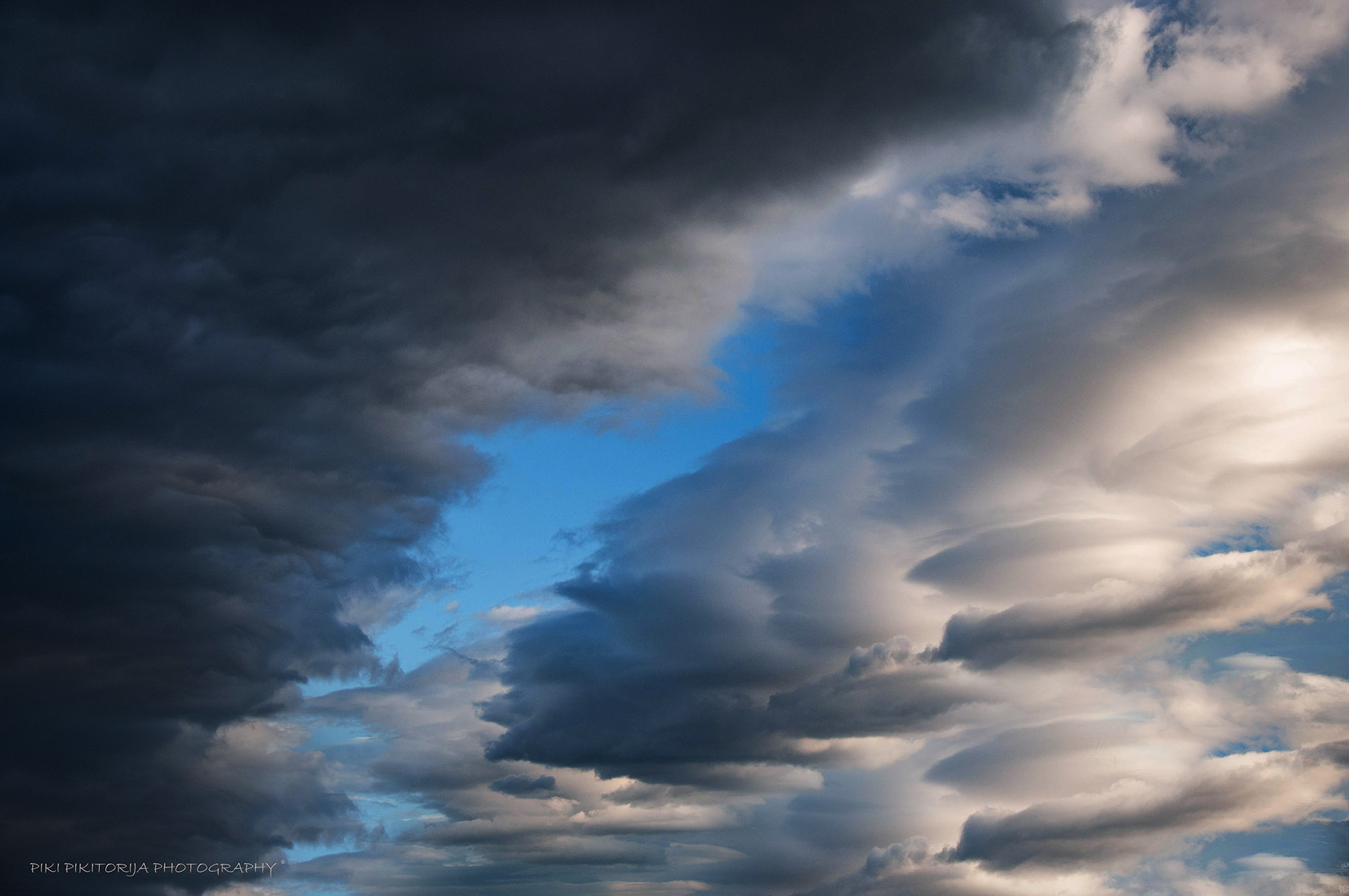 The sky of St Valentino