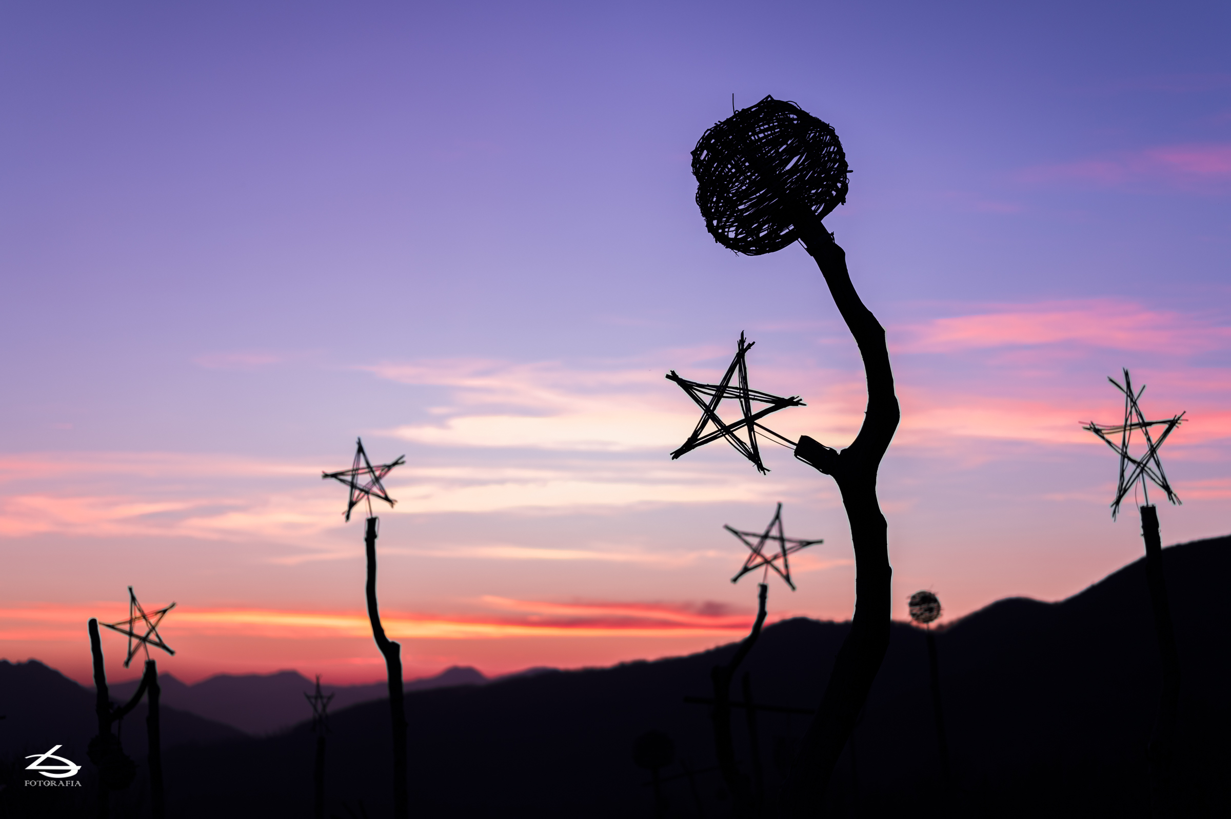 Parco delle stelle sunset