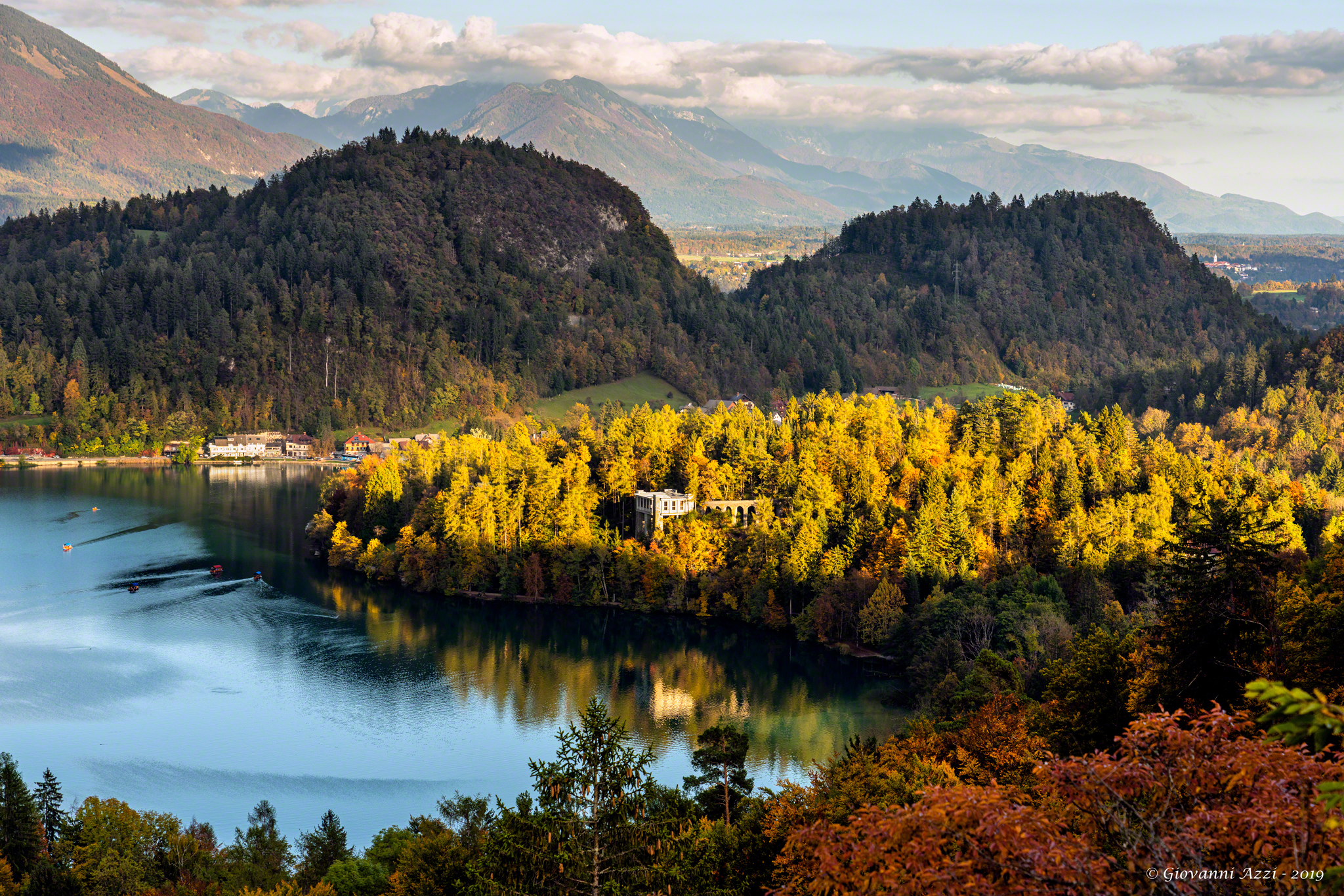 La calda luce della sera