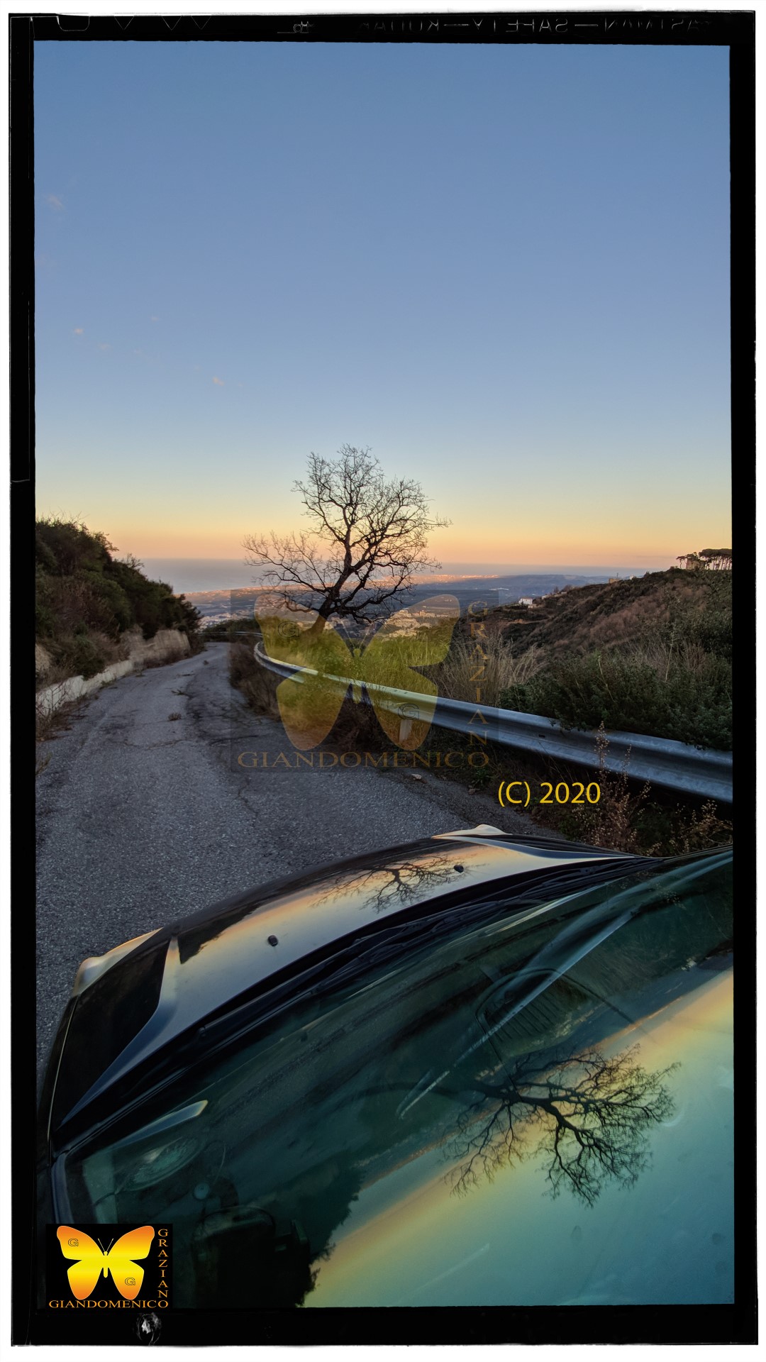 tramonto riflesso ...