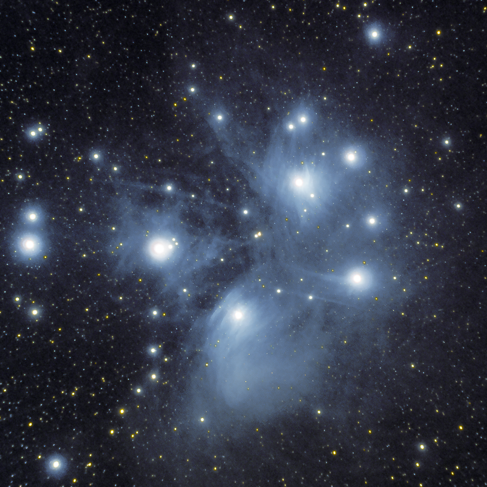 Ammasso aperto delle Pleiadi - Messier 45