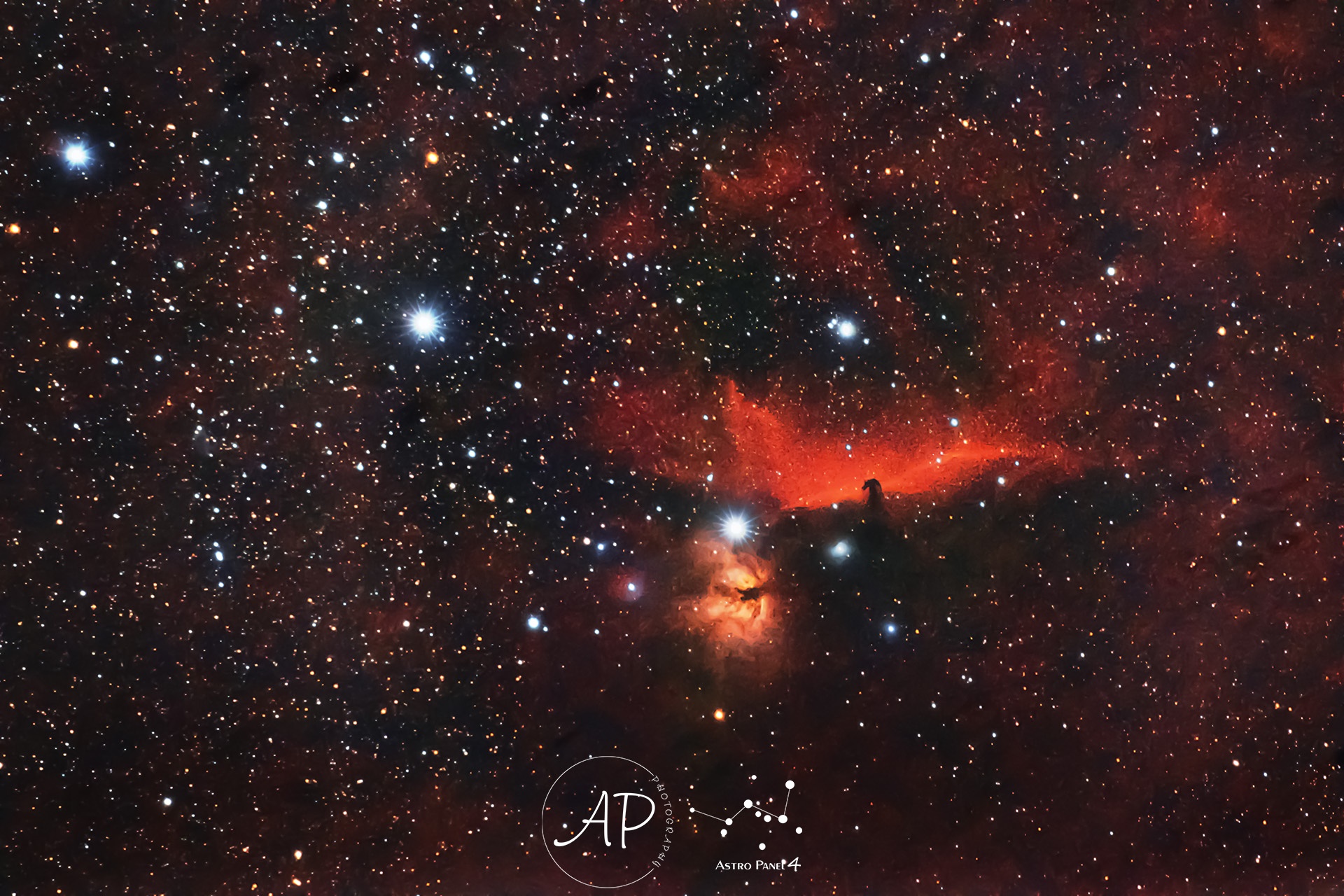 Nebulosa Fiamma e Testa di Cavallo