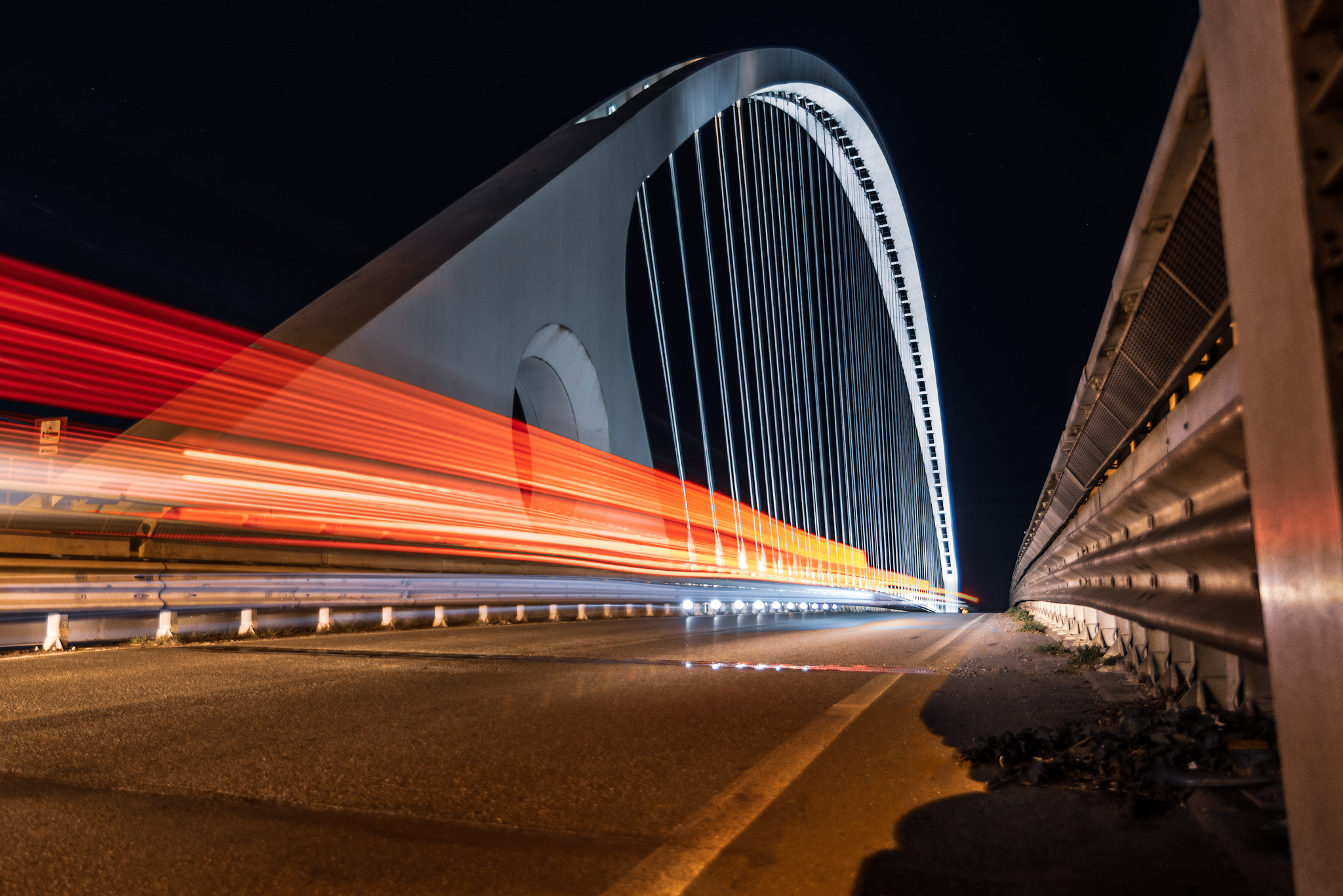 Scie Luminose sul Ponte di Calatrava