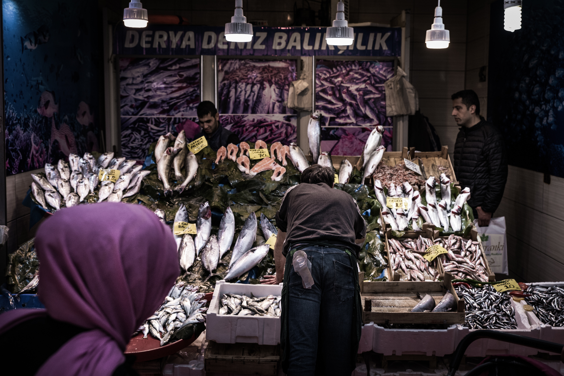 Galata fish market, Istanbul