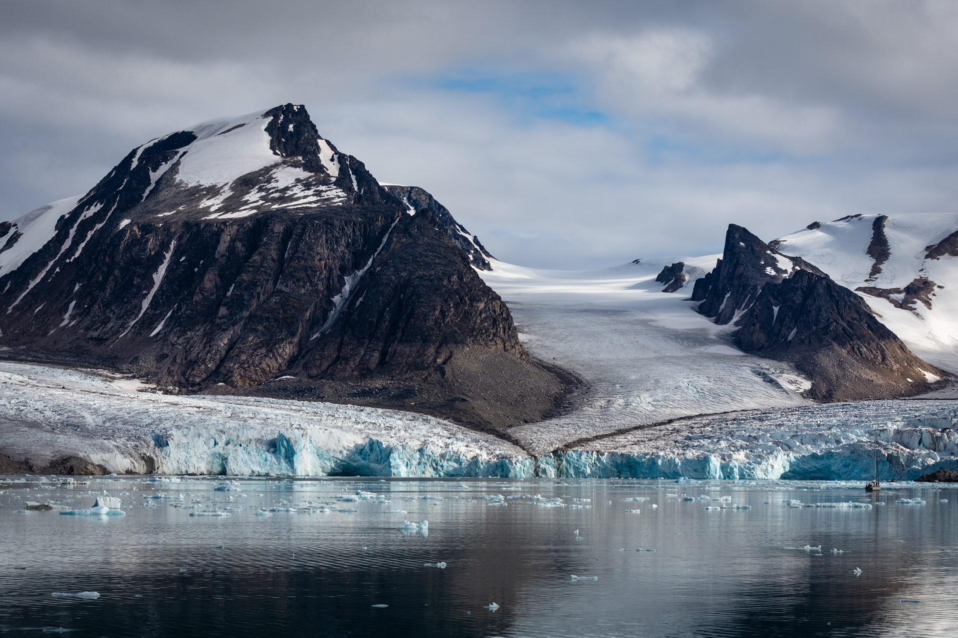 Pomeriggio allo Smeereenbrood glacier, Isole Svalbard